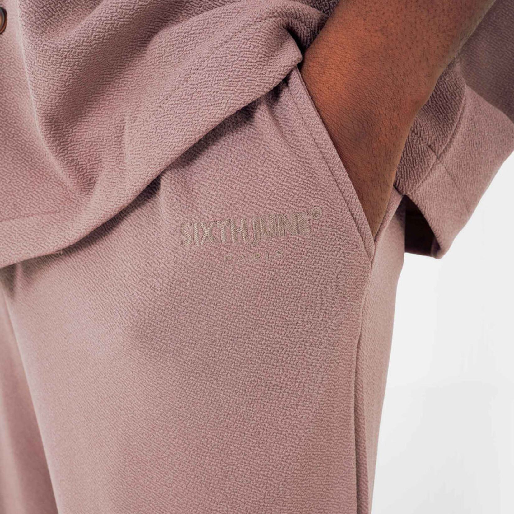 SIXTH JUNE SJ CREPE FABRIC PANTS