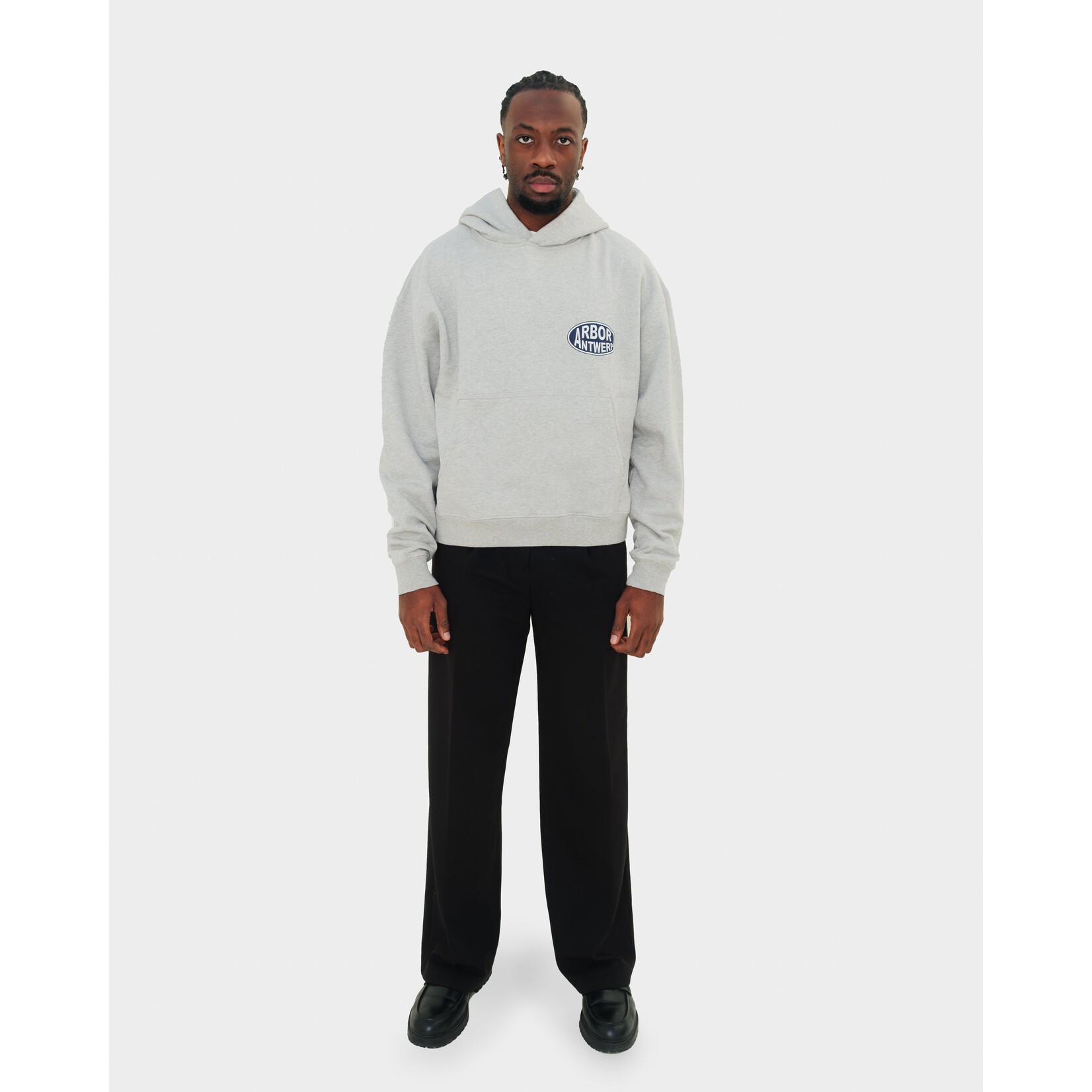 ARBOR ANTWERP ARBOR BLUE OVAL LOGO HOODIE