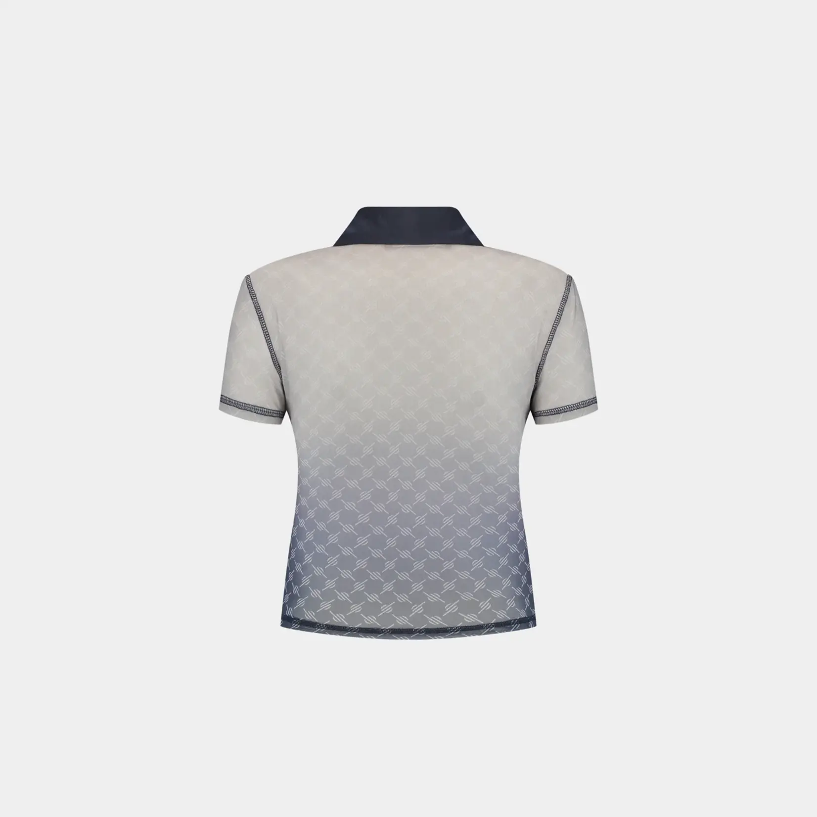 DAILY PAPER W DP MESH MONOGRAM POLO S/S