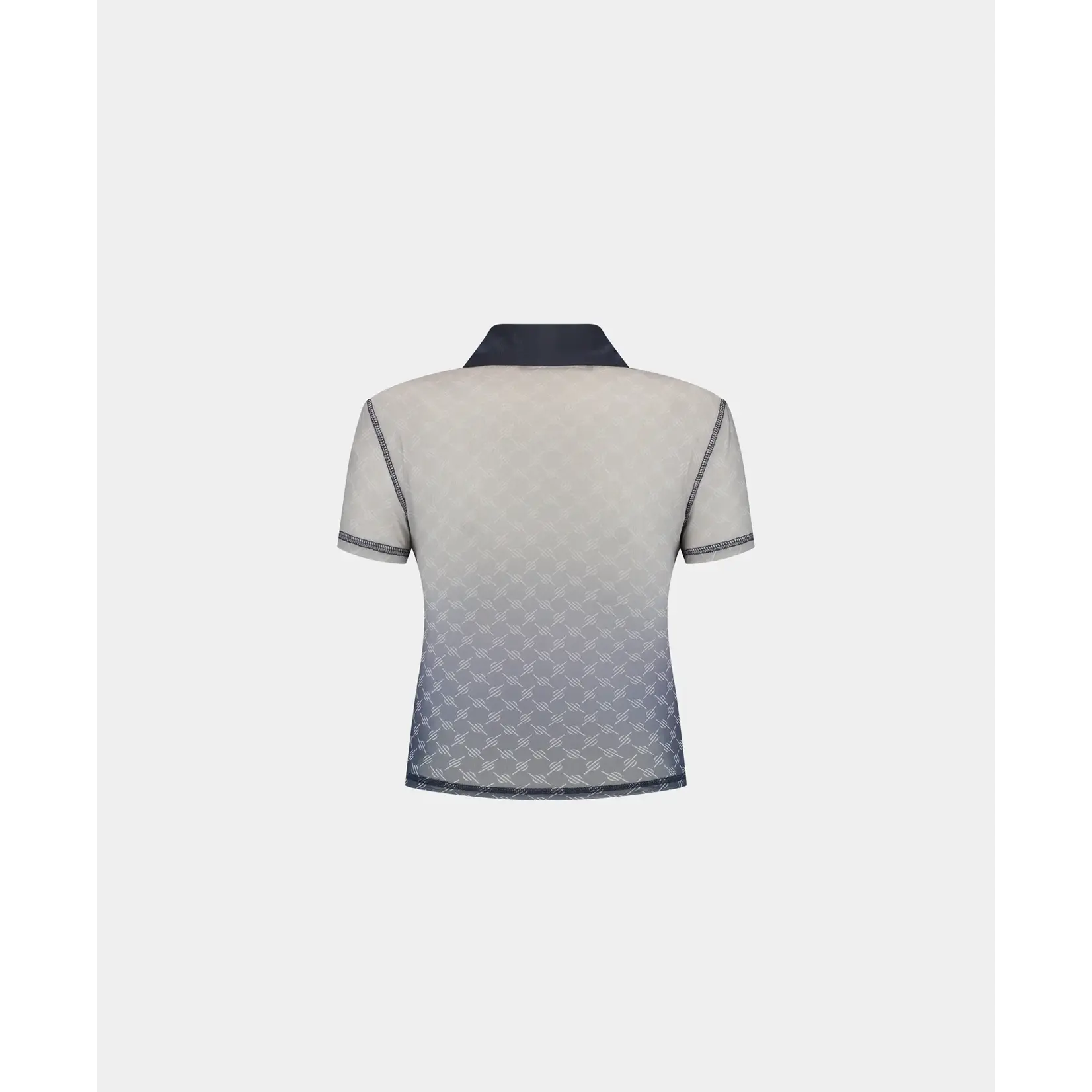 DAILY PAPER W DAILY PAPER MESH MONOGRAM POLO S/S