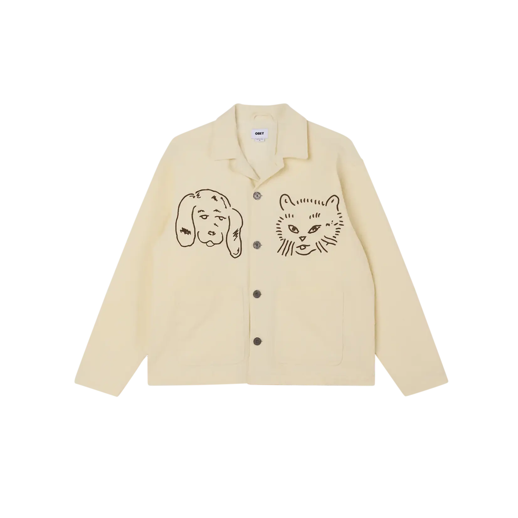 OBEY OBEY VESTA SHIRT JACKET