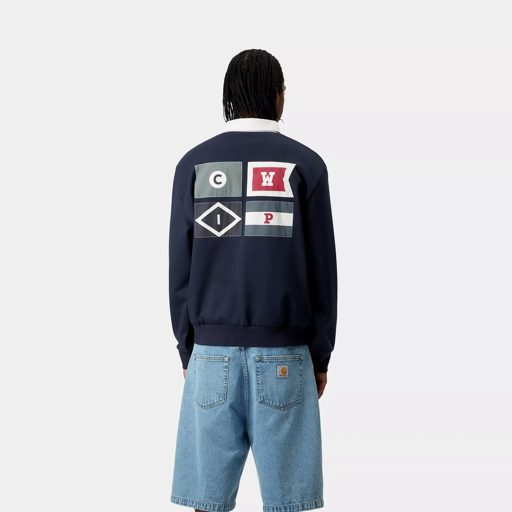CARHARTT WIP FLAGS RUGBY SWEAT