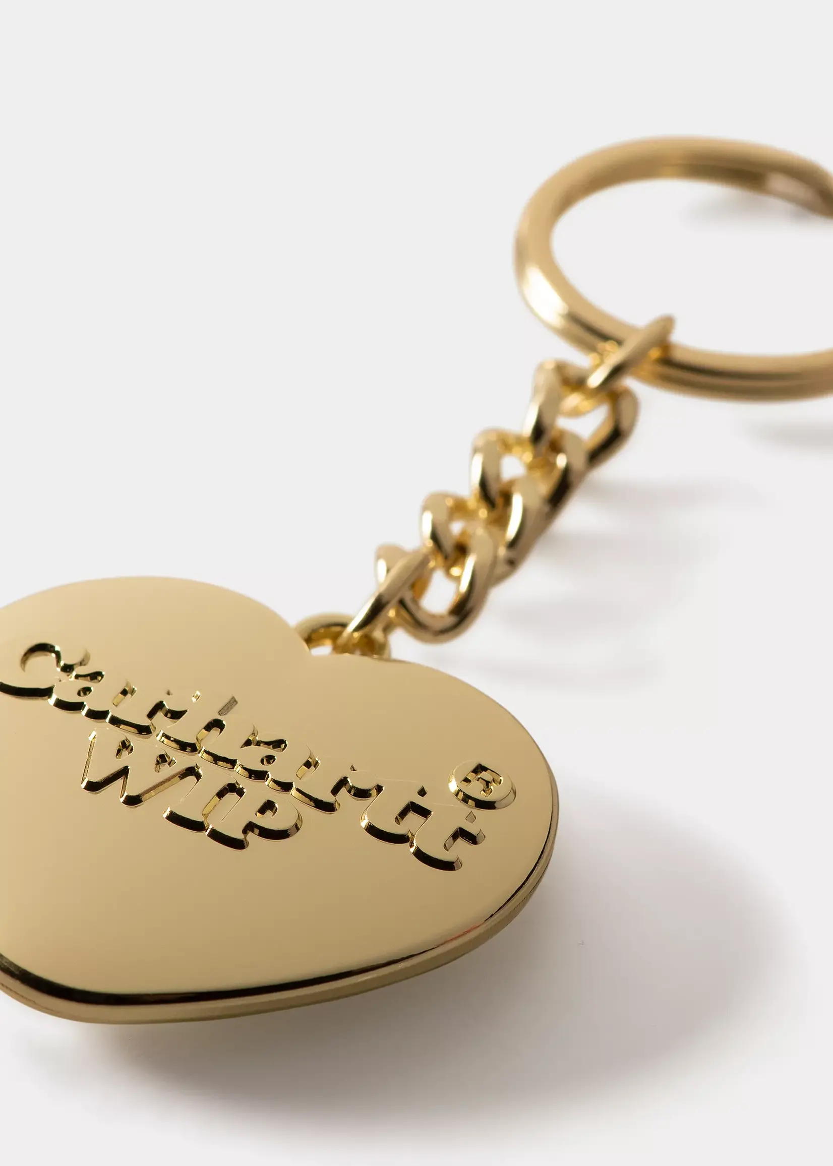 CARHARTT WIP HEART KEYCHAIN ZINC