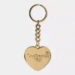 CARHARTT WIP HEART KEYCHAIN ZINC