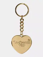 CARHARTT WIP HEART KEYCHAIN ZINC