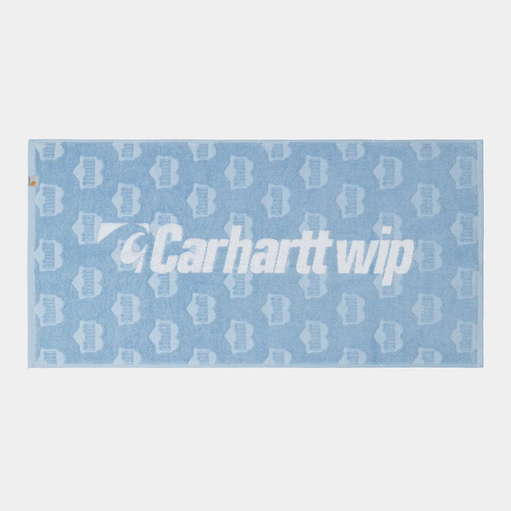 CARHARTT WIP CARHARTT HEART TRAIN SPORT TOWEL BLUEBIRD/WHITE TU