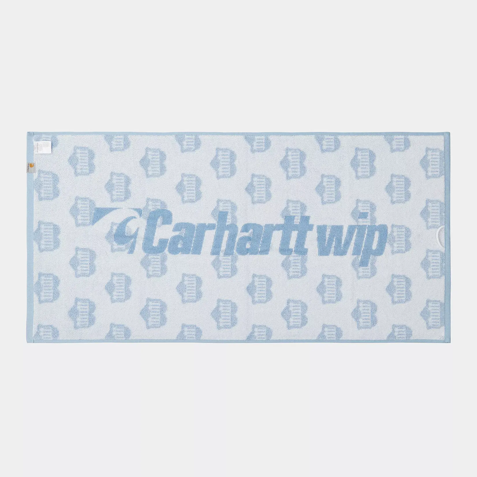 CARHARTT WIP HEART TRAIN SPORT TOWEL BLUEBIRD/WHITE TU