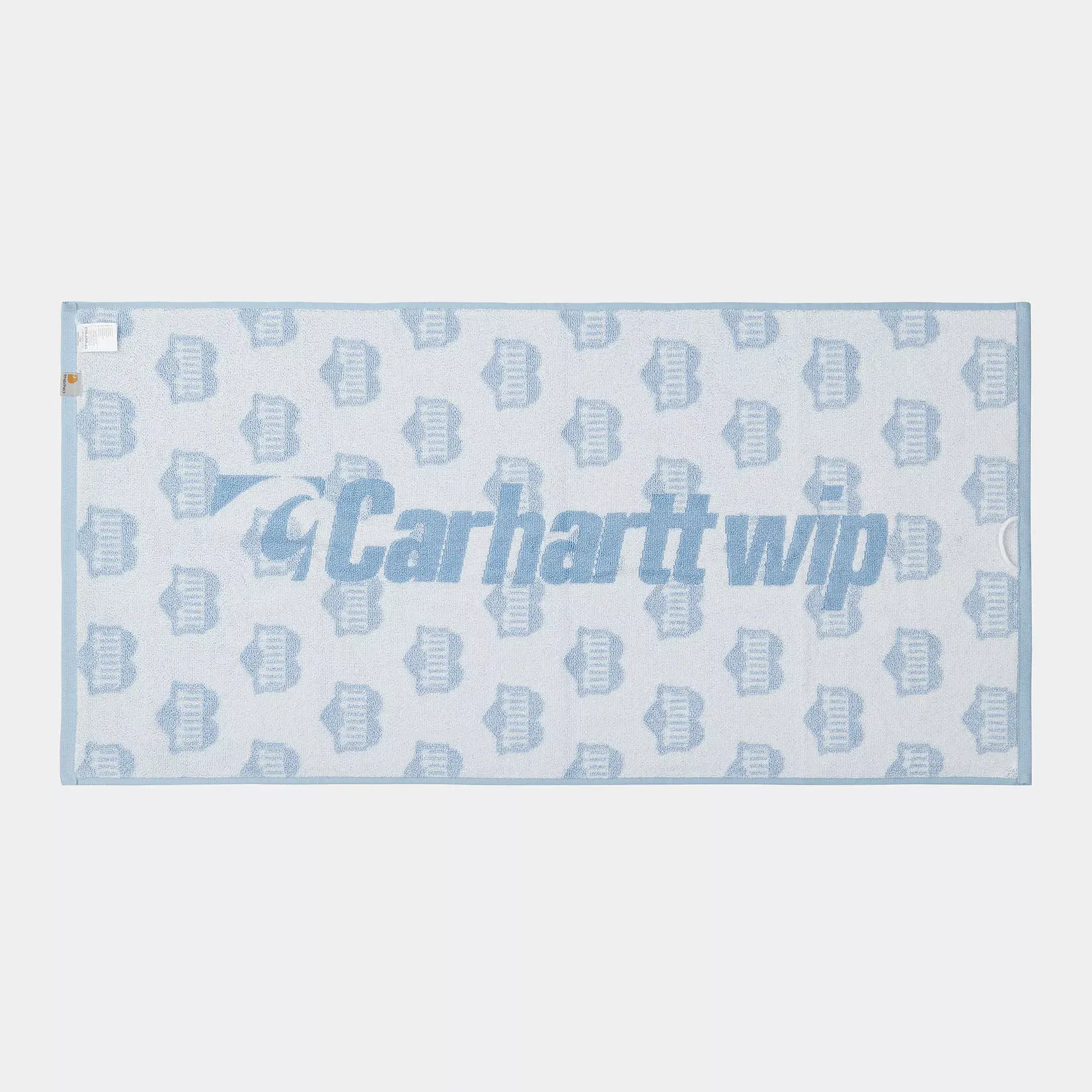 CARHARTT WIP CARHARTT HEART TRAIN SPORT TOWEL BLUEBIRD/WHITE TU