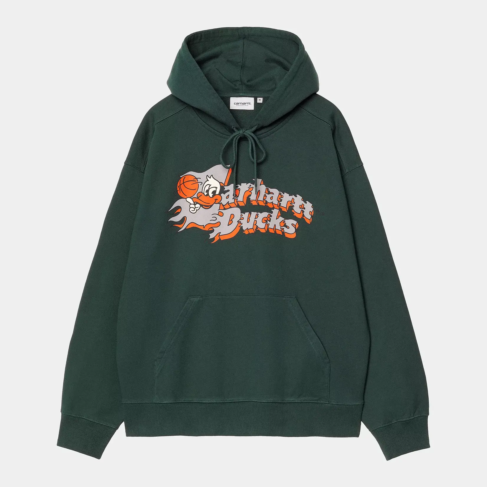 CARHARTT WIP HOODED FLAMING DUCK SWEAT