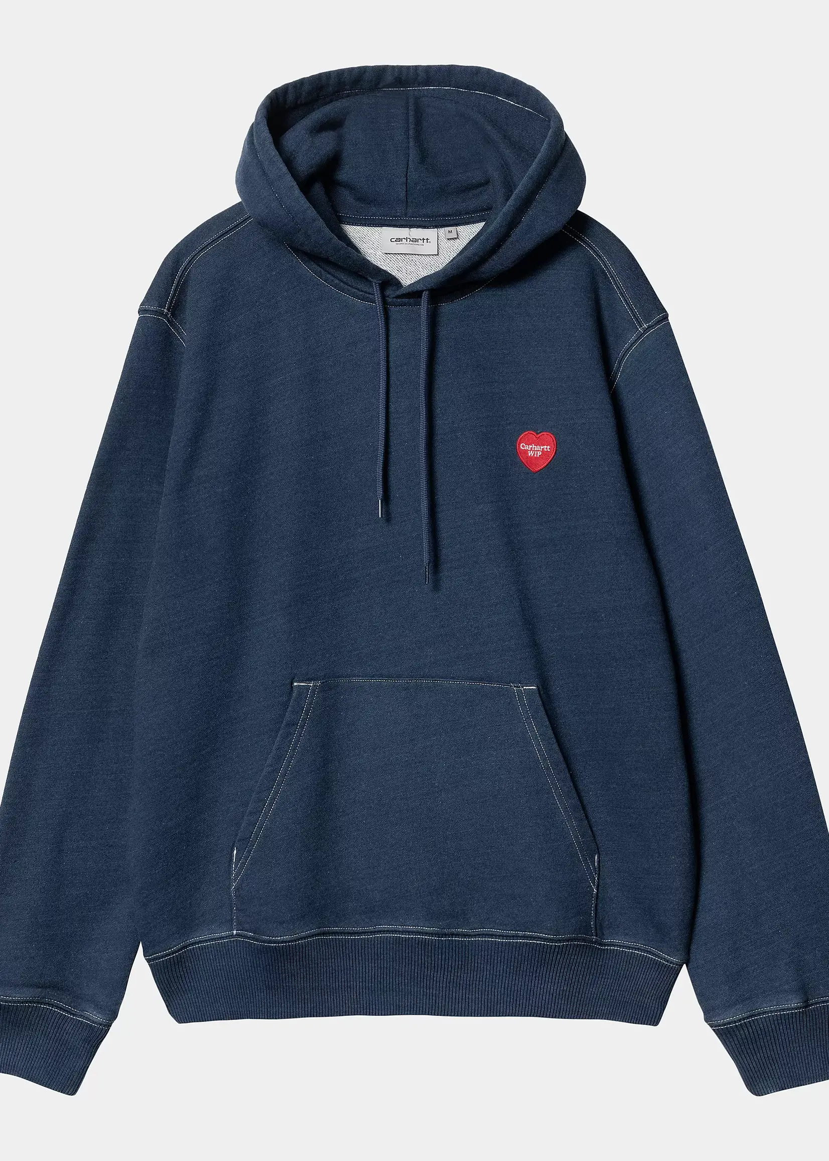 CARHARTT WIP CARHARTT HOODED INGO SWEAT 100% COTTON