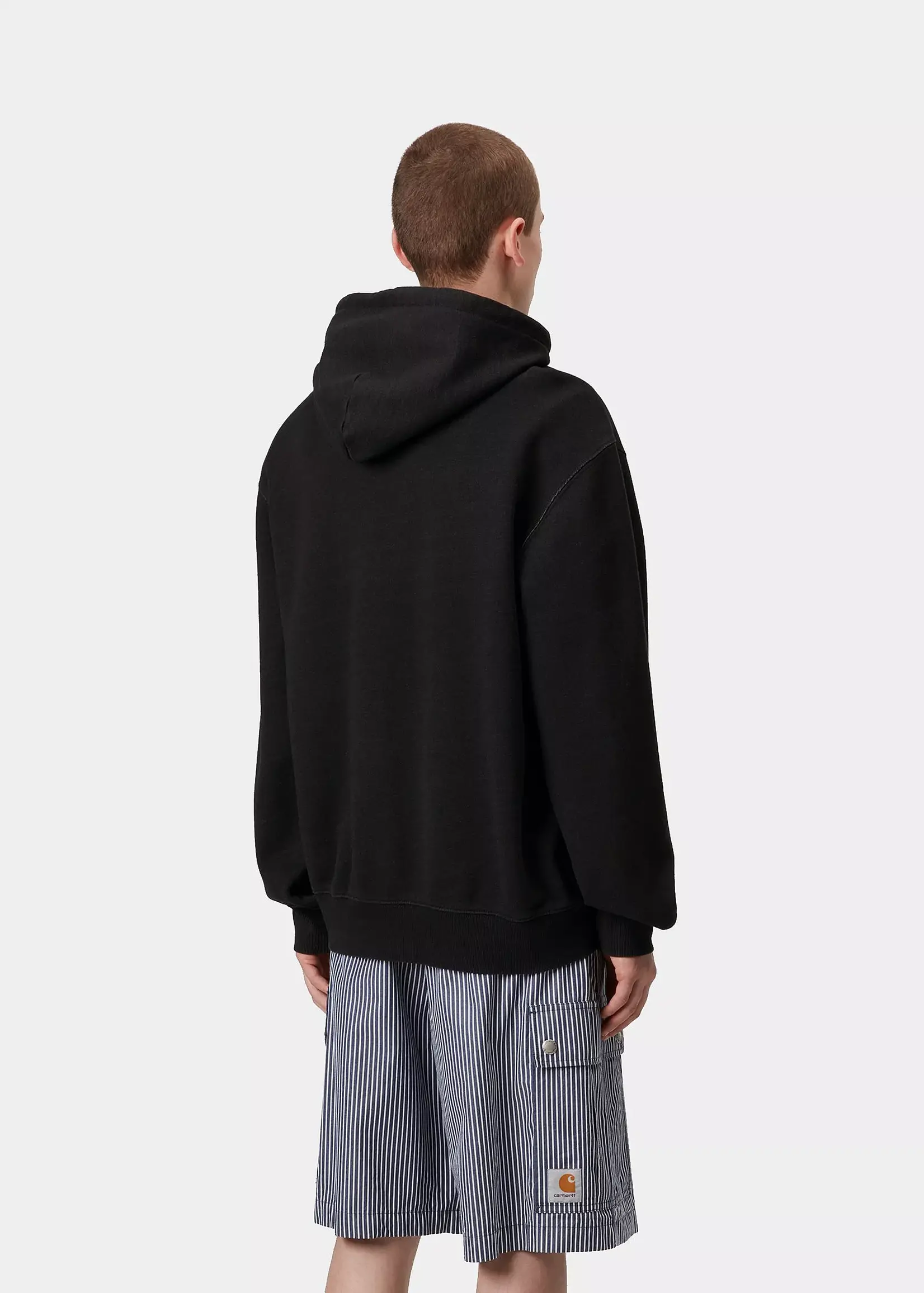 CARHARTT WIP CARHARTT HOODED INGO SWEAT 100% COTTON