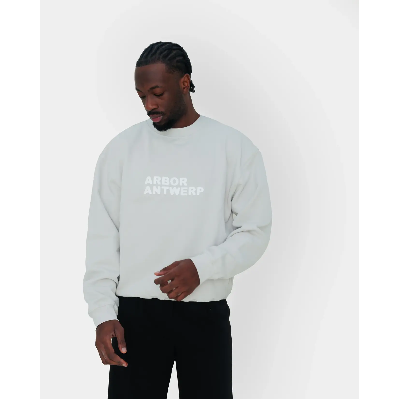 ARBOR ANTWERP ARBOR PUFF LOGO CREWNECK