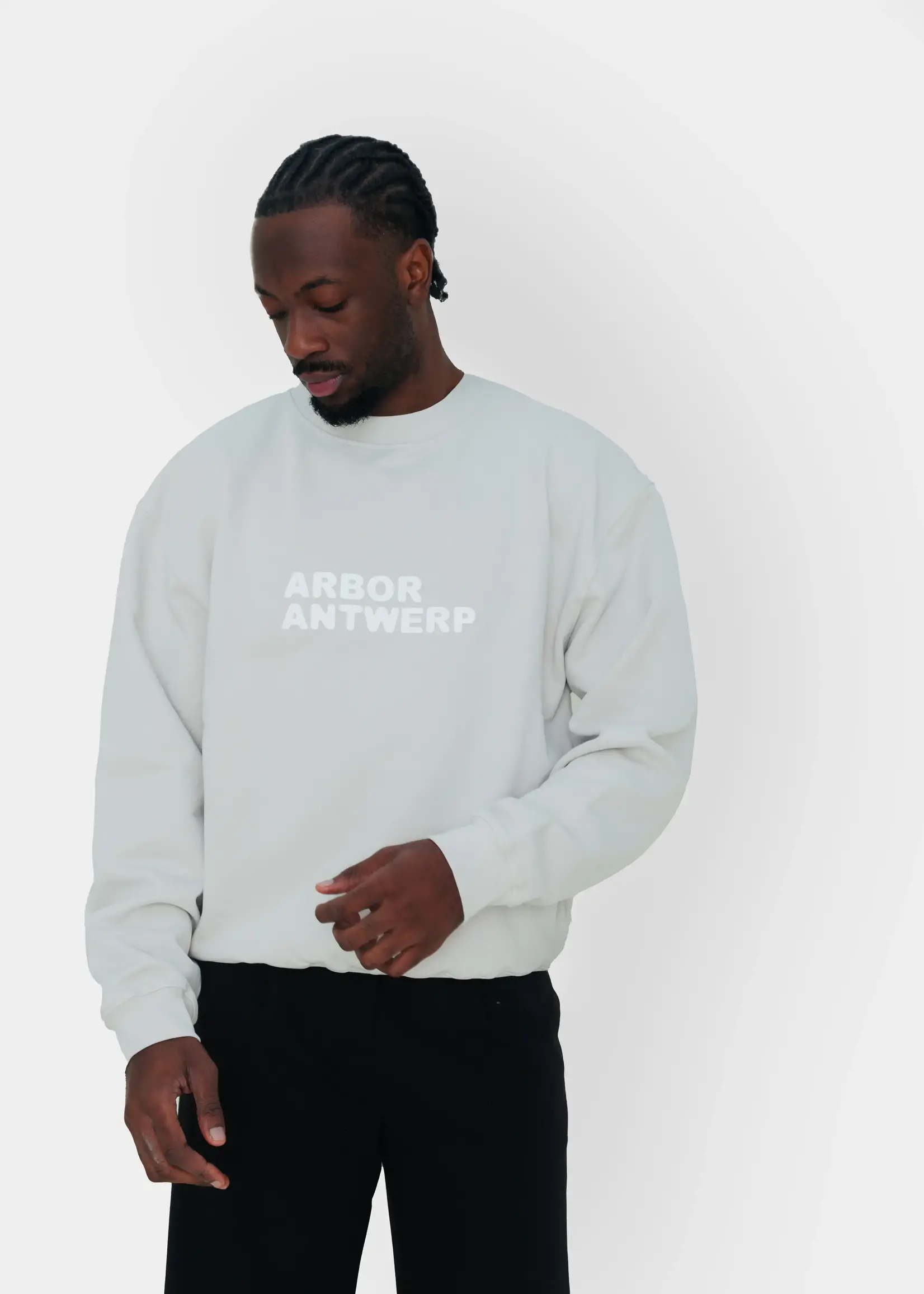 ARBOR ANTWERP ARBOR PUFF LOGO CREWNECK