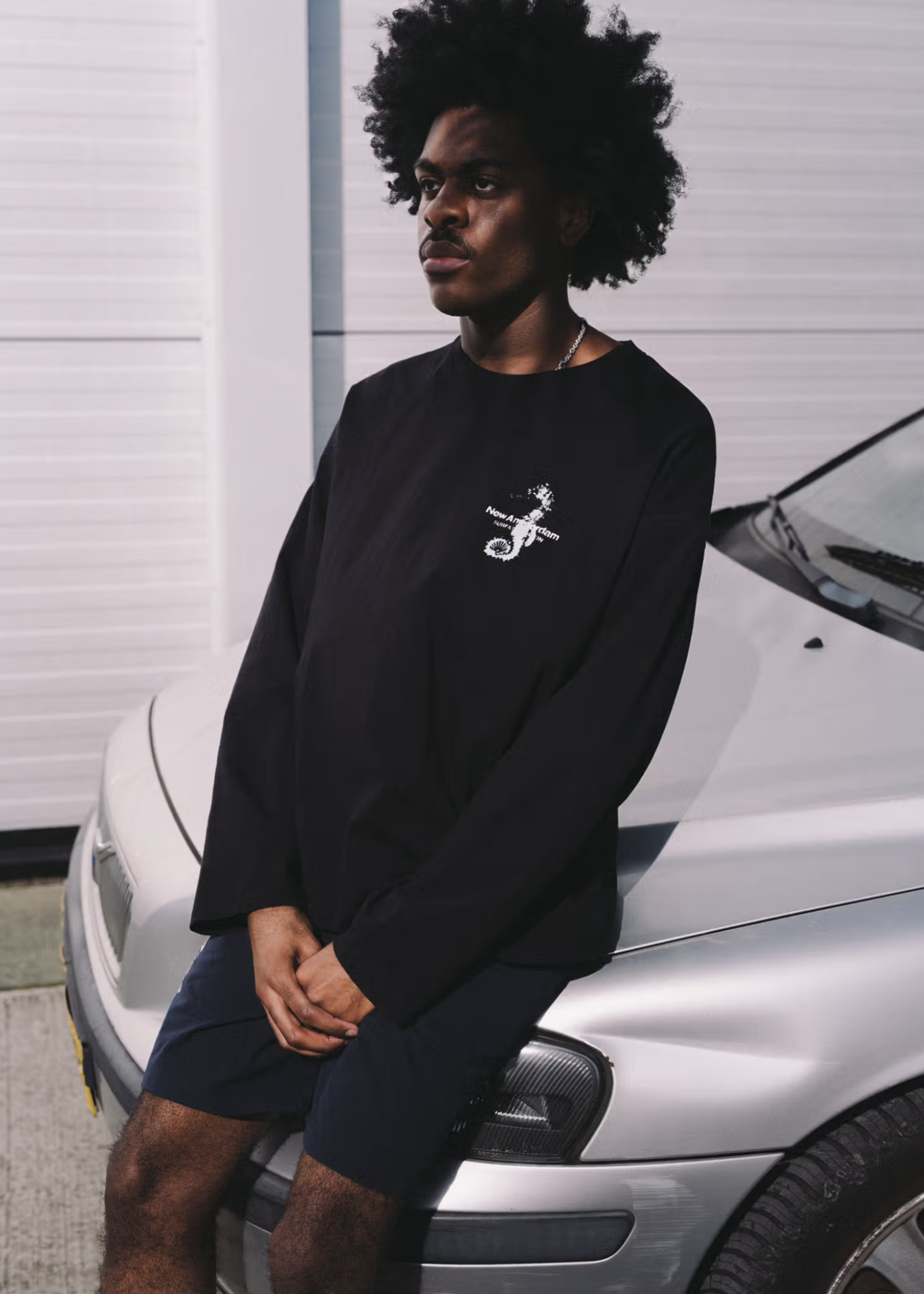 NEW AMSTERDAM SURF ASSOCIATION NEW AMSTERDAM SEAHORSE LONGSLEEVE