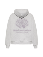 NEW AMSTERDAM SURF ASSOCIATION NEW AMSTERDAM SPRAYED LOGO HOODIE