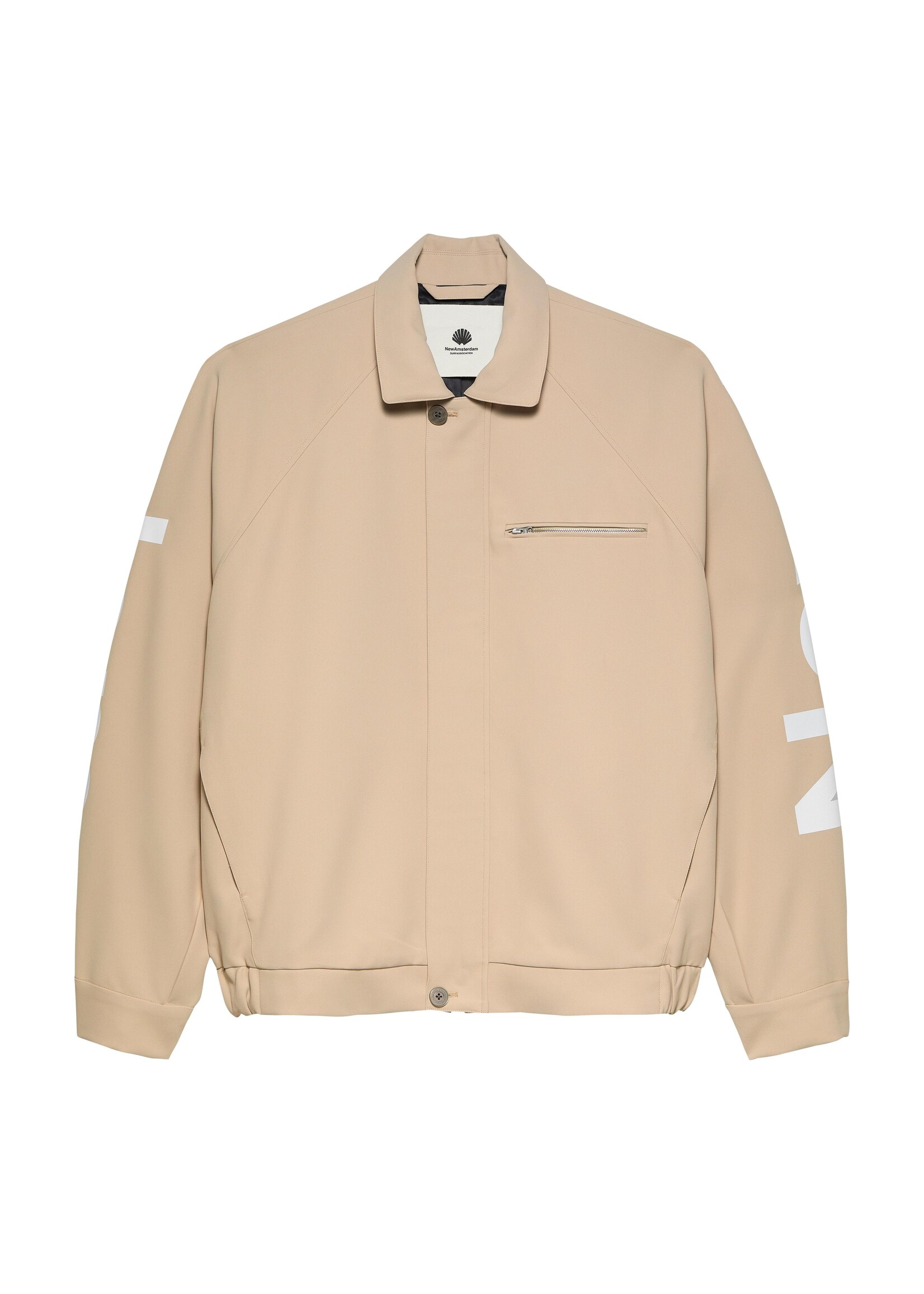 NEW AMSTERDAM SURF ASSOCIATION NEW AMSTERDAM NAME JACKET