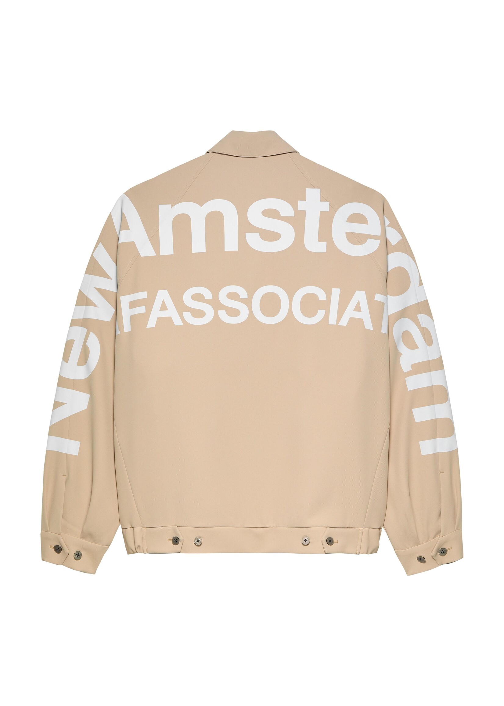 NEW AMSTERDAM SURF ASSOCIATION NEW AMSTERDAM NAME JACKET