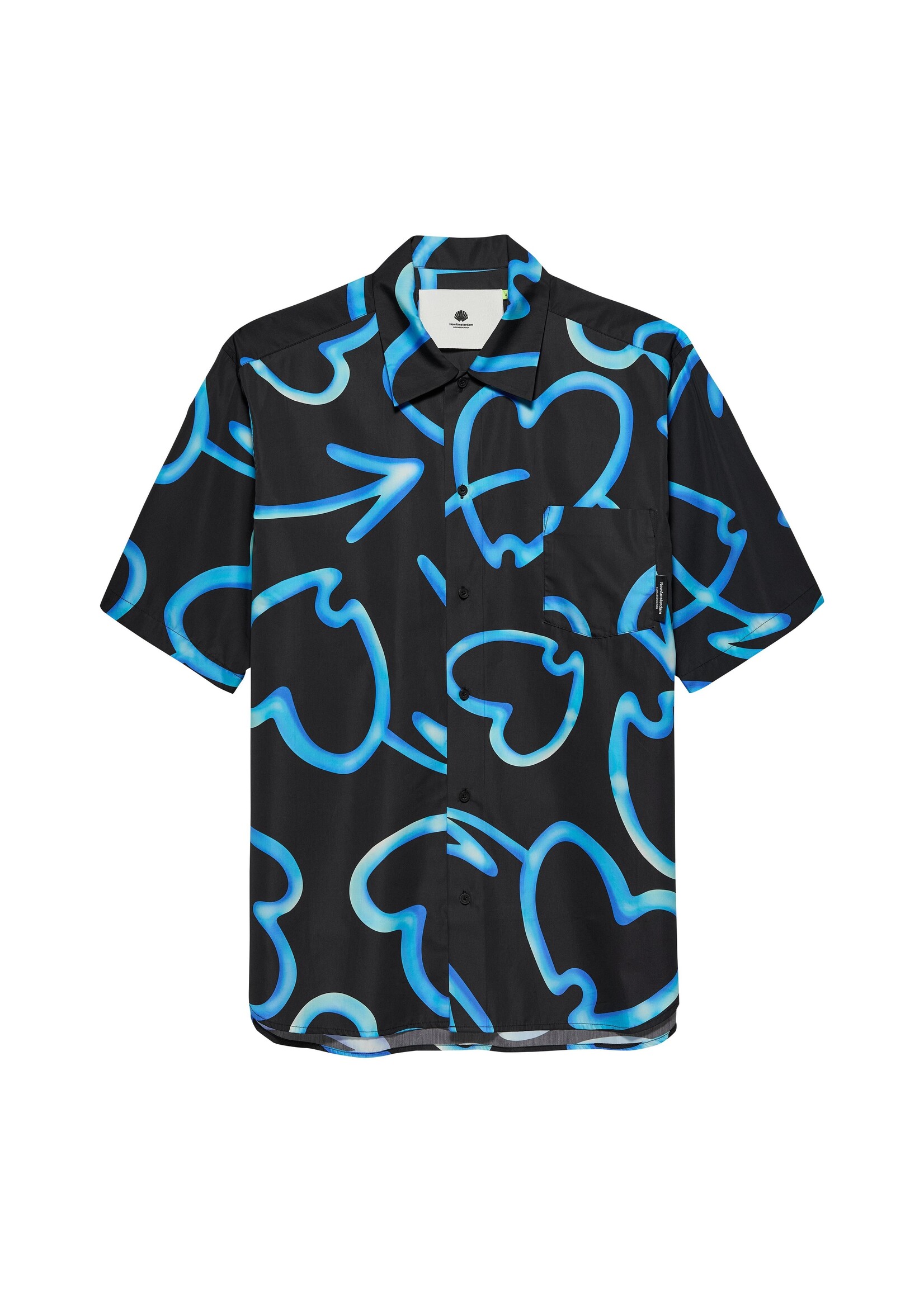 NEW AMSTERDAM SURF ASSOCIATION NEW AMSTERDAM LOVER SHIRT SHORT SLEEVES
