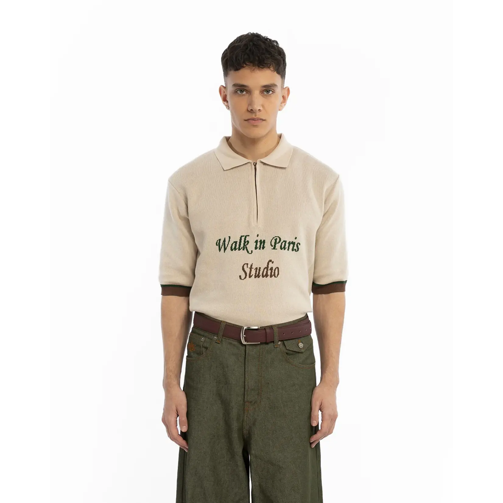 WALK IN PARIS WALK IN PARIS KNIT POLO SHIRT