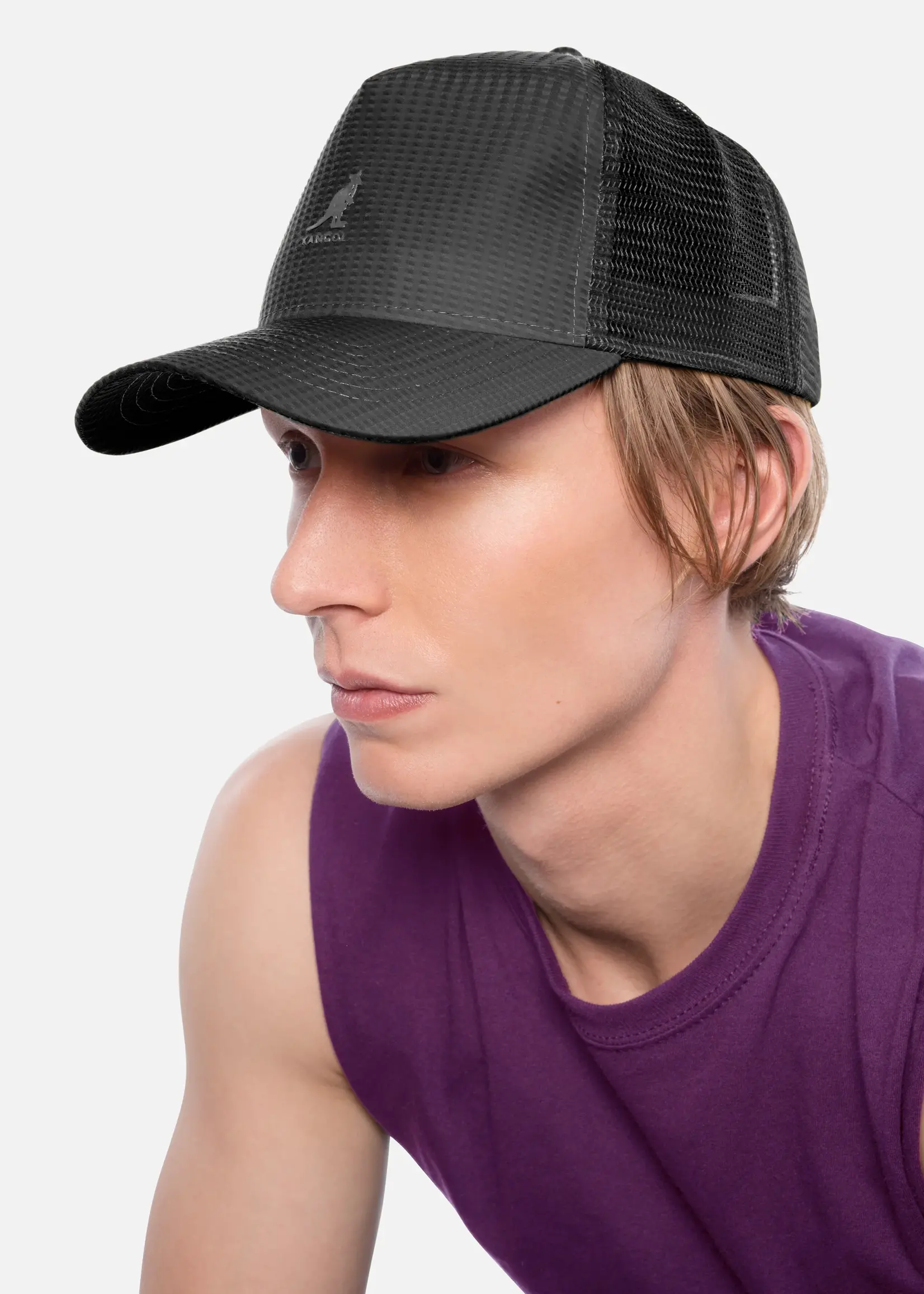 KANGOL KANGOL SEERSUCKER MESH TRUCKER