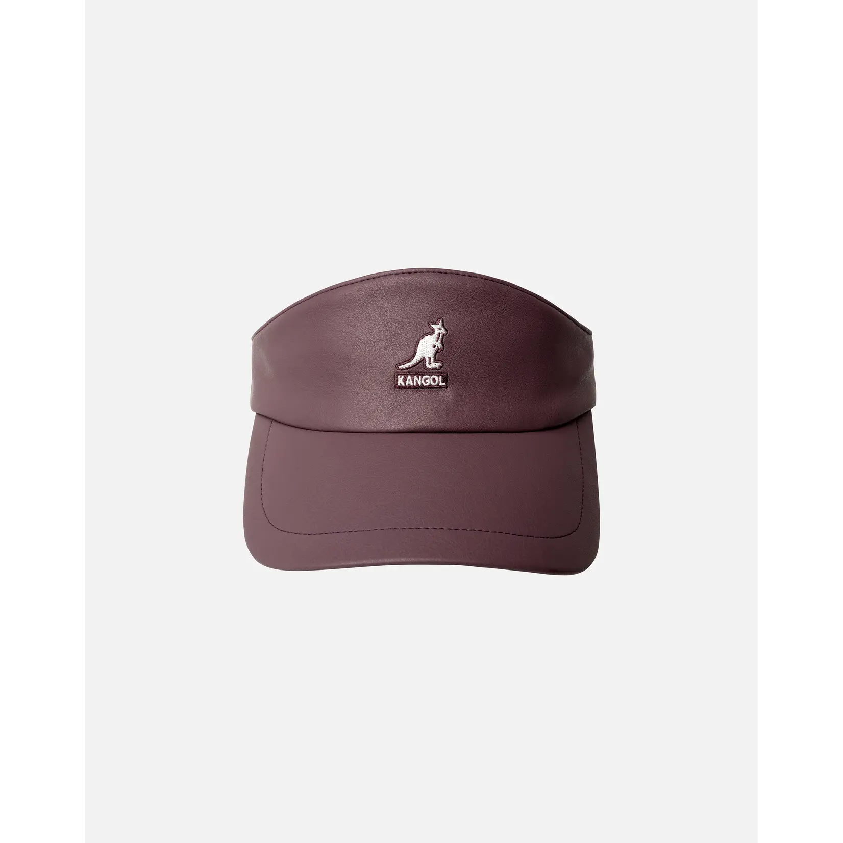 KANGOL KANGOL FAUX LEATHER VISOR