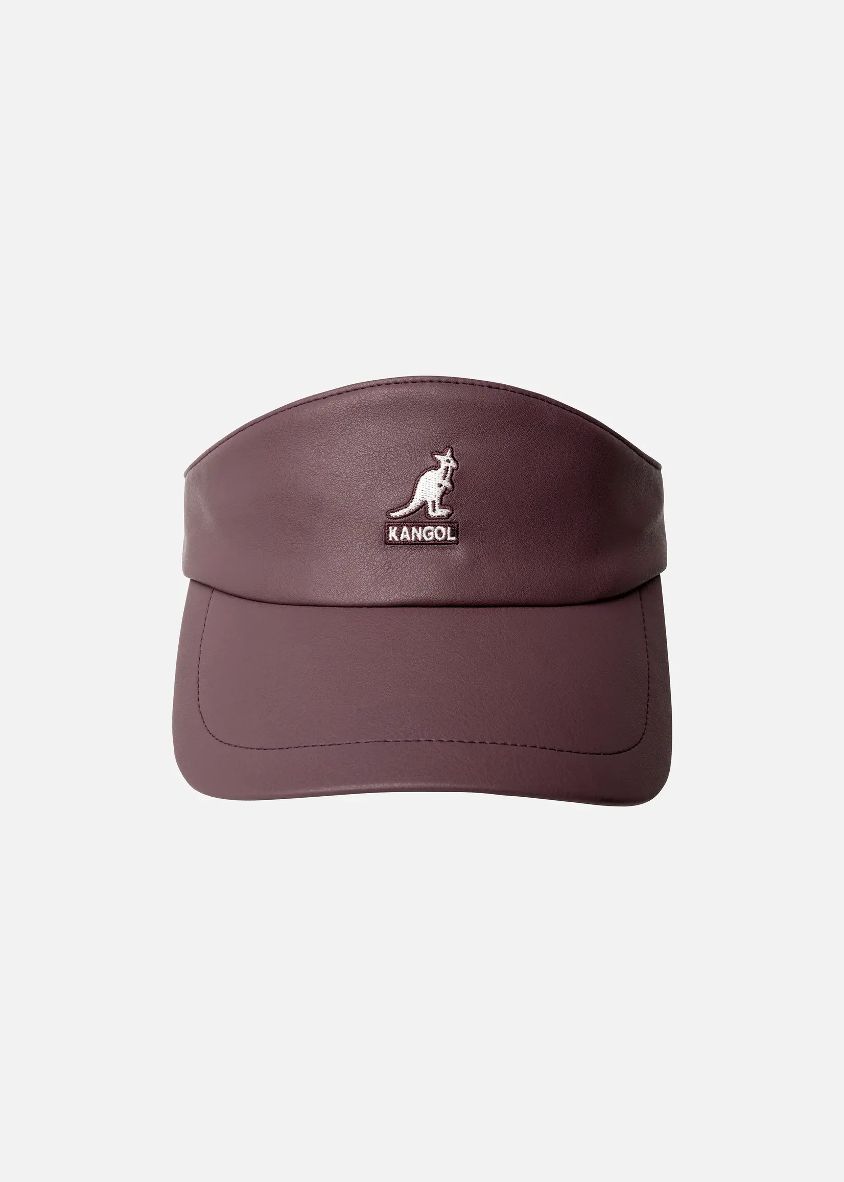 KANGOL KANGOL FAUX LEATHER VISOR