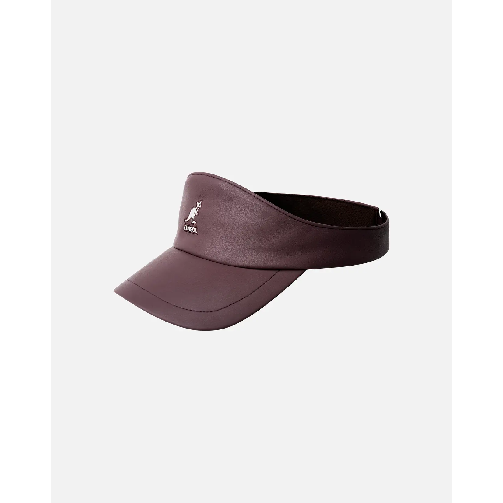KANGOL KANGOL FAUX LEATHER VISOR