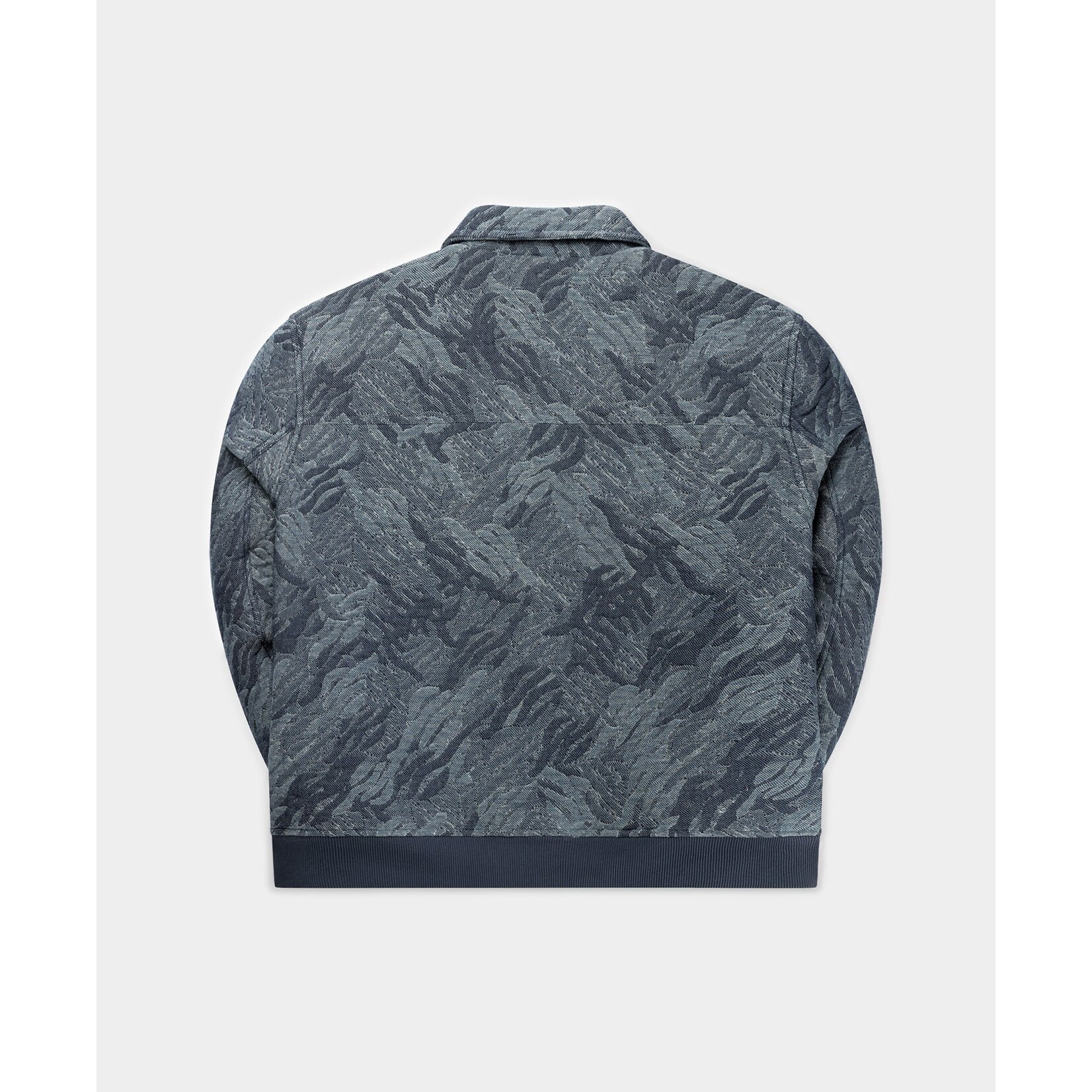 DAILY PAPER DAILY PAPER CAMO MONOGRAM DENIM BOMBER