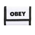 OBEY OBEY BOLD LOGO TRIFOLD WALLET