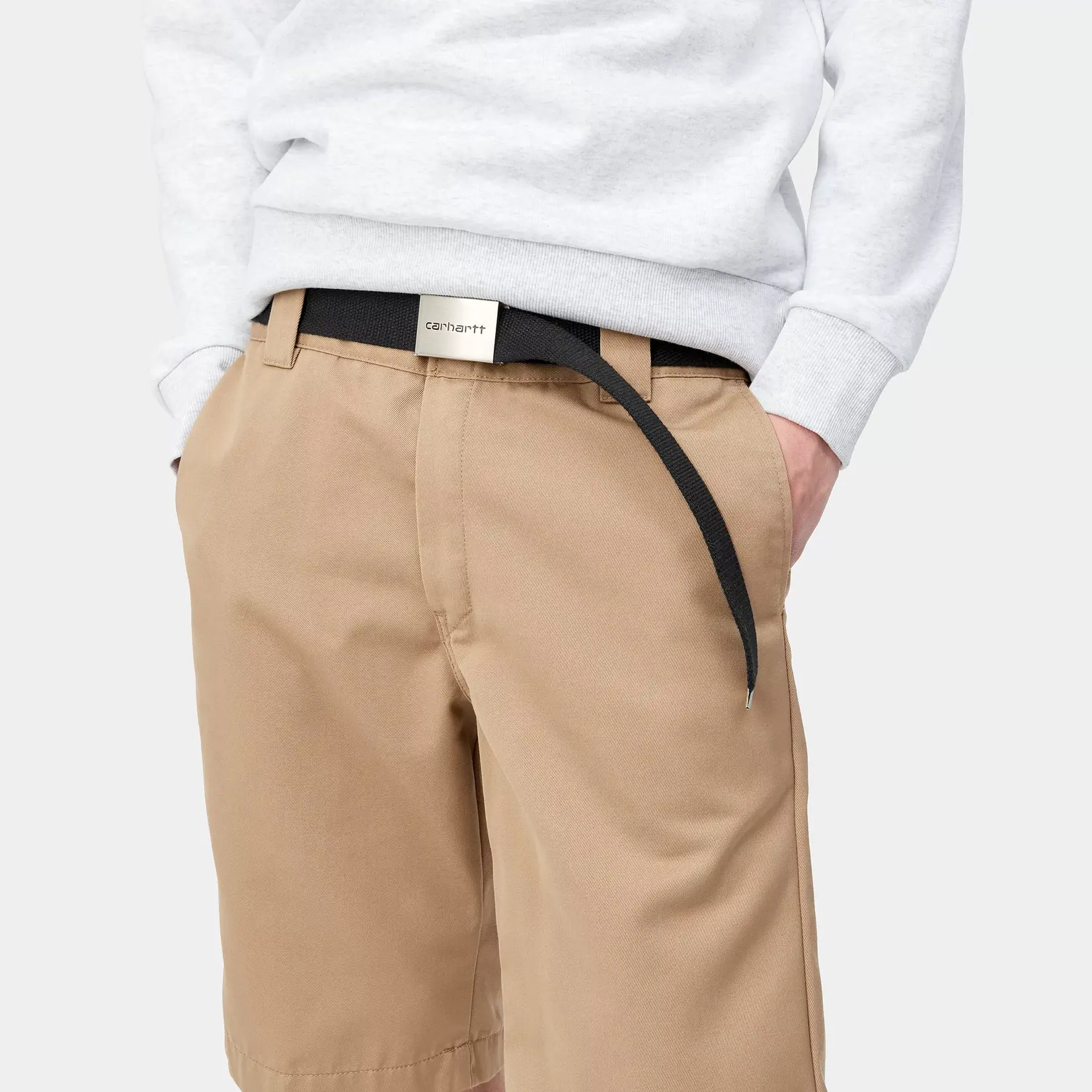 CARHARTT WIP CARHARTT CLIP BELT CHROME