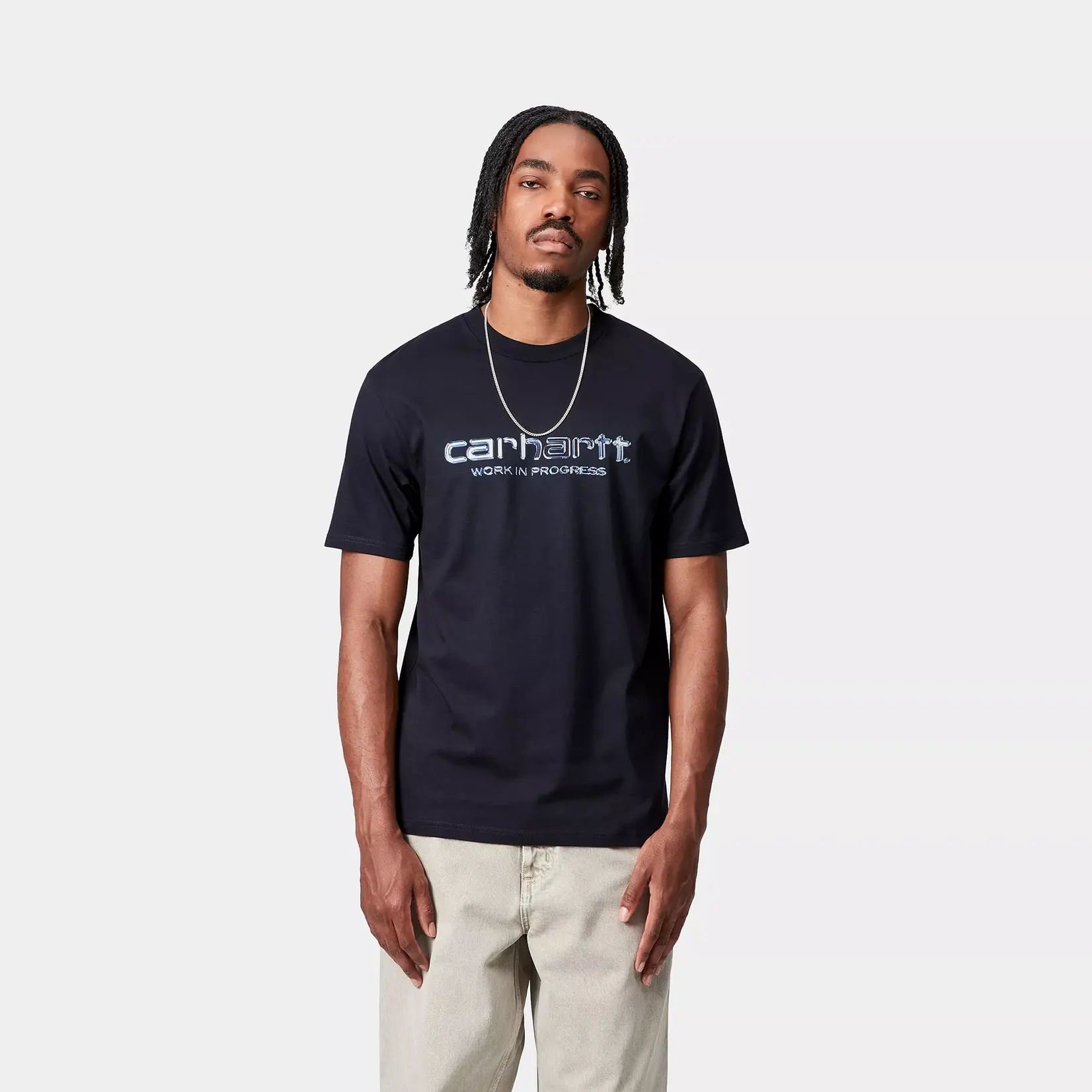CARHARTT WIP CARHARTT S/S SOLAR CHROME SCRIPT T-SHIRT