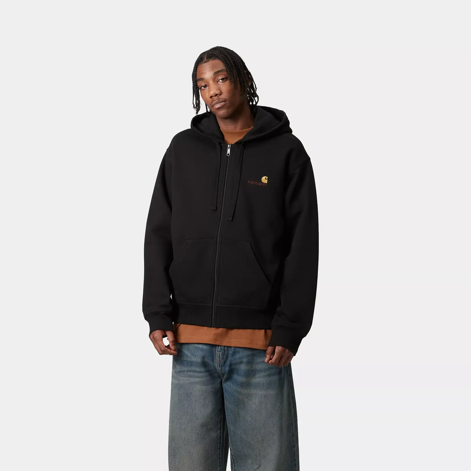 CARHARTT WIP HOODED AMERICAN SCRIPT JACKET