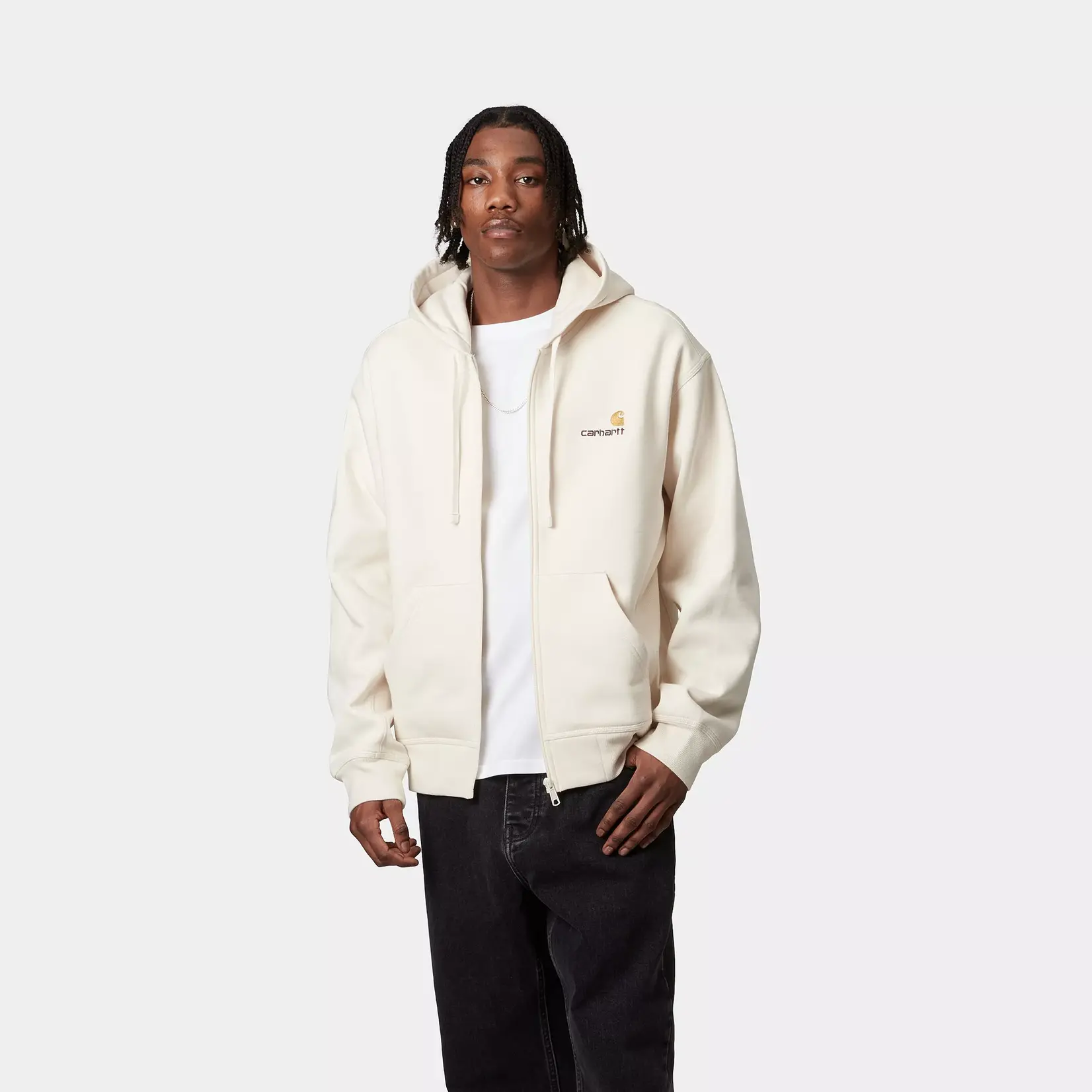 CARHARTT WIP HOODED AMERICAN SCRIPT JACKET