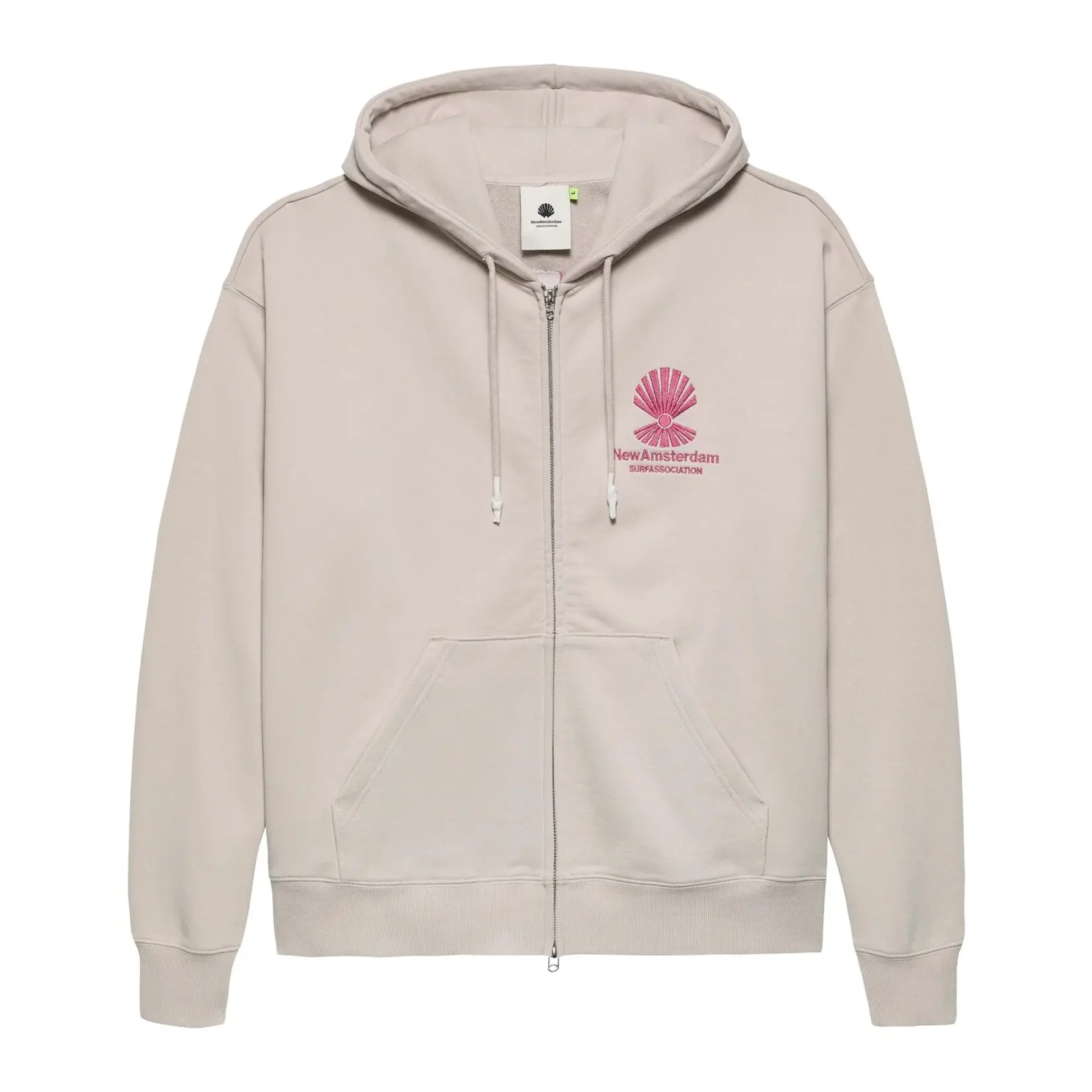 NEW AMSTERDAM SURF ASSOCIATION NASA LOGO HOODIE ZIP-UP