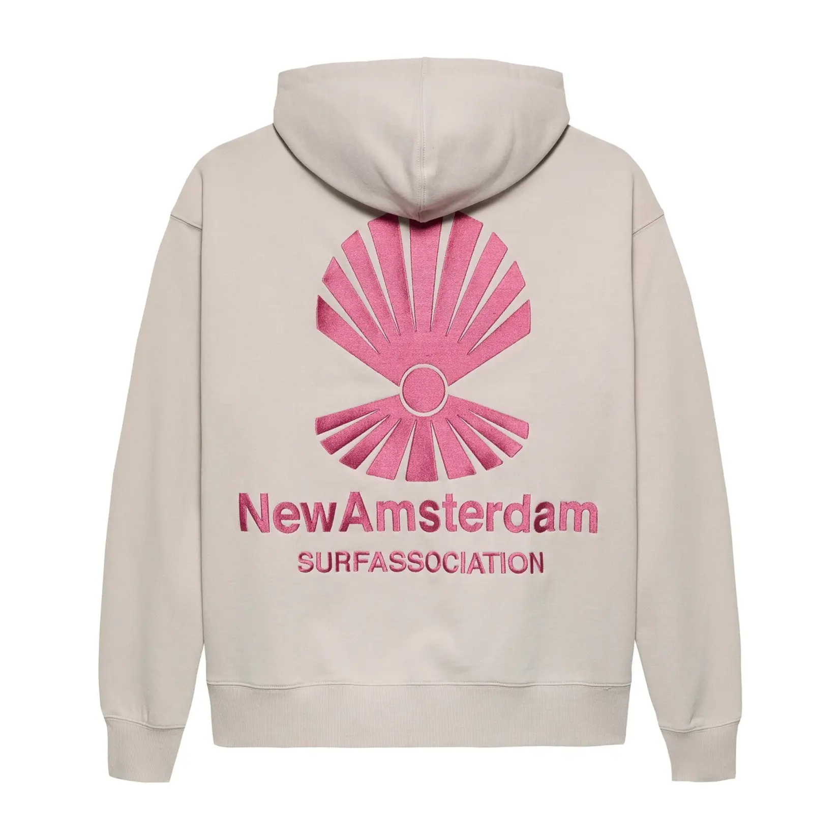 NEW AMSTERDAM SURF ASSOCIATION NASA LOGO HOODIE ZIP-UP
