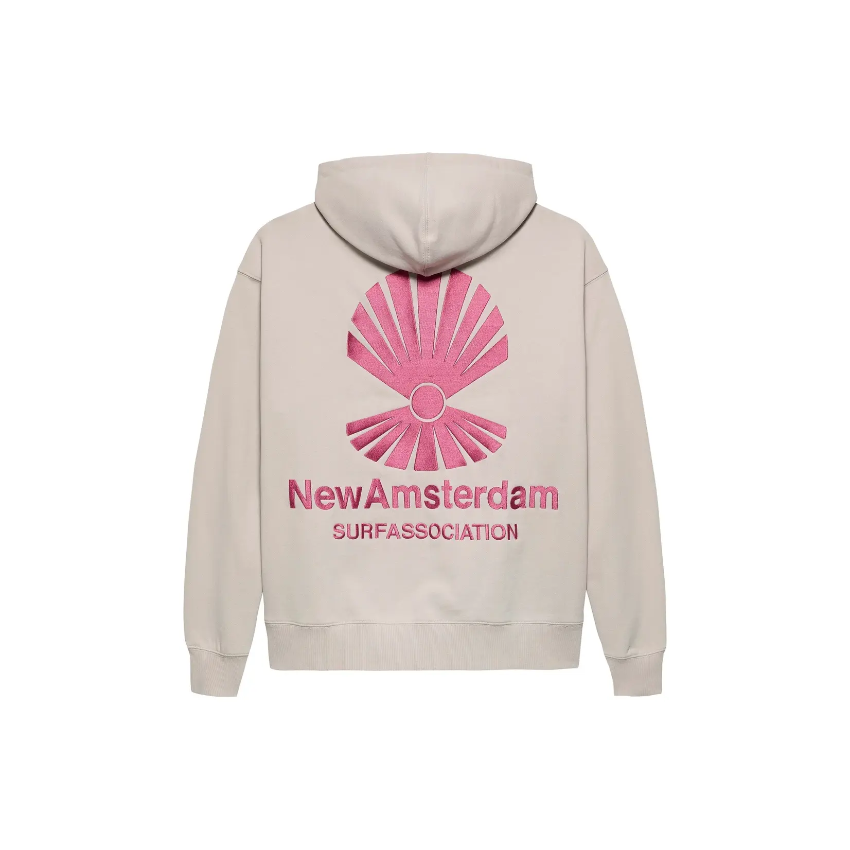 NEW AMSTERDAM SURF ASSOCIATION NEW AMSTERDAM LOGO HOODIE ZIP-UP