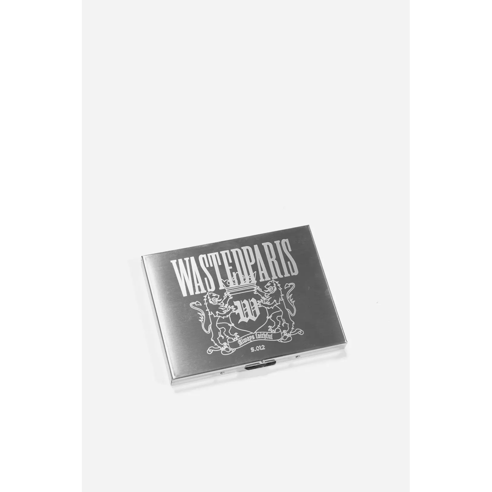 WASTED PARIS WASTED PARIS CREST METAL CIGARETTE CASE