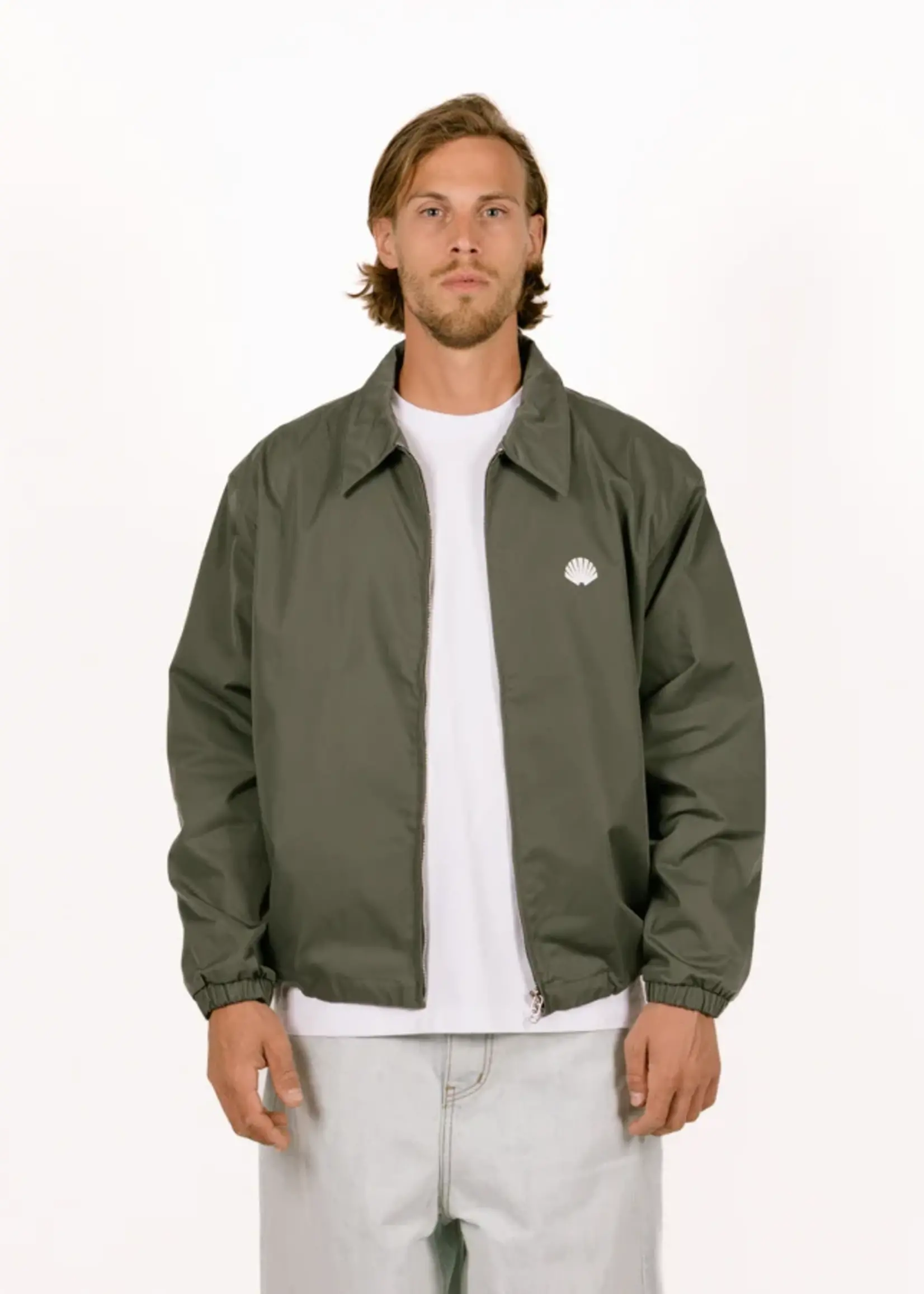 NEW AMSTERDAM SURF ASSOCIATION NEW AMSTERDAM NYLON COACH JACKET