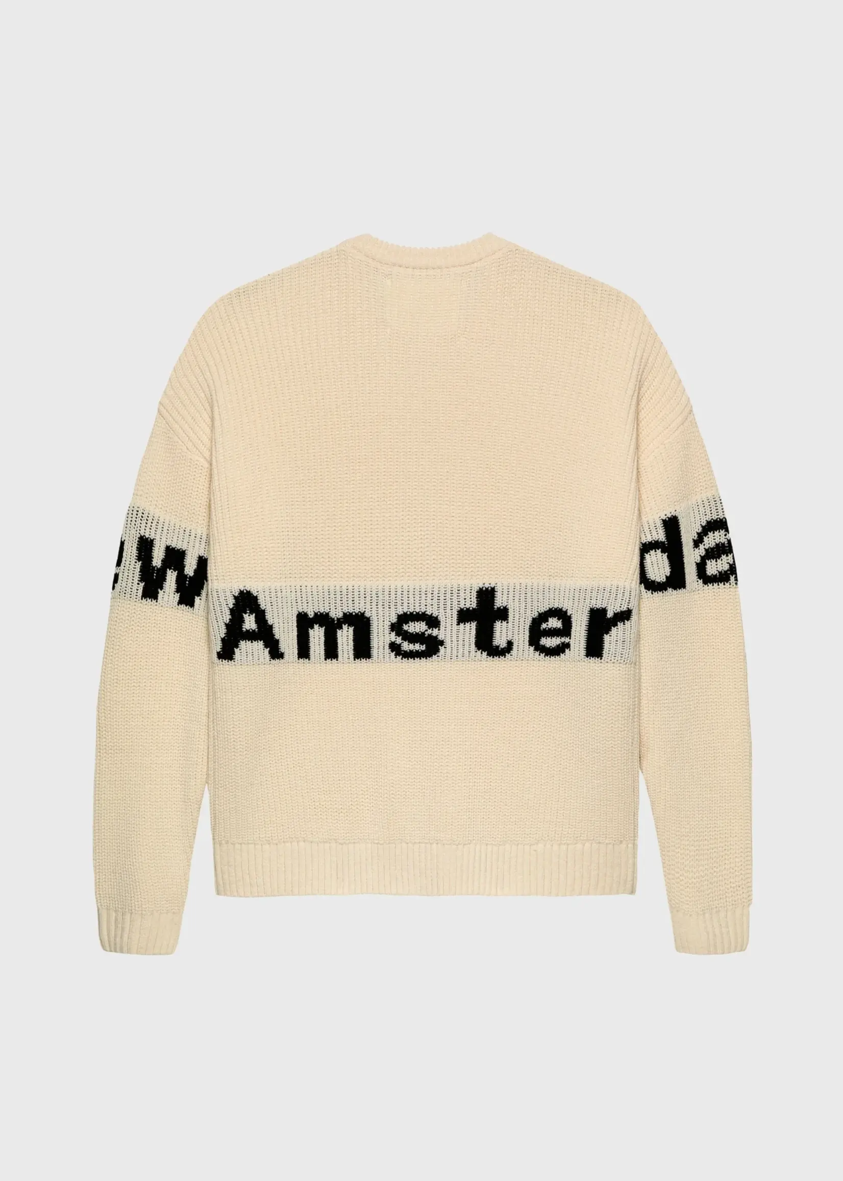 NEW AMSTERDAM SURF ASSOCIATION NEW AMSTERDAM NAME CREW KNIT