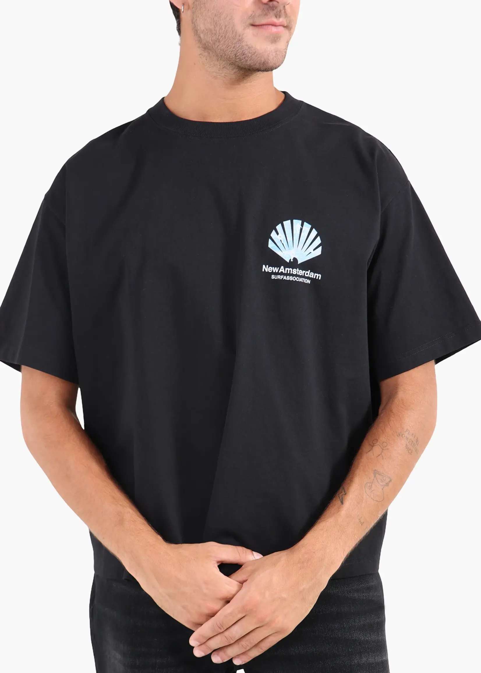 NEW AMSTERDAM SURF ASSOCIATION NEW AMSTERDAM LINE UP TEE