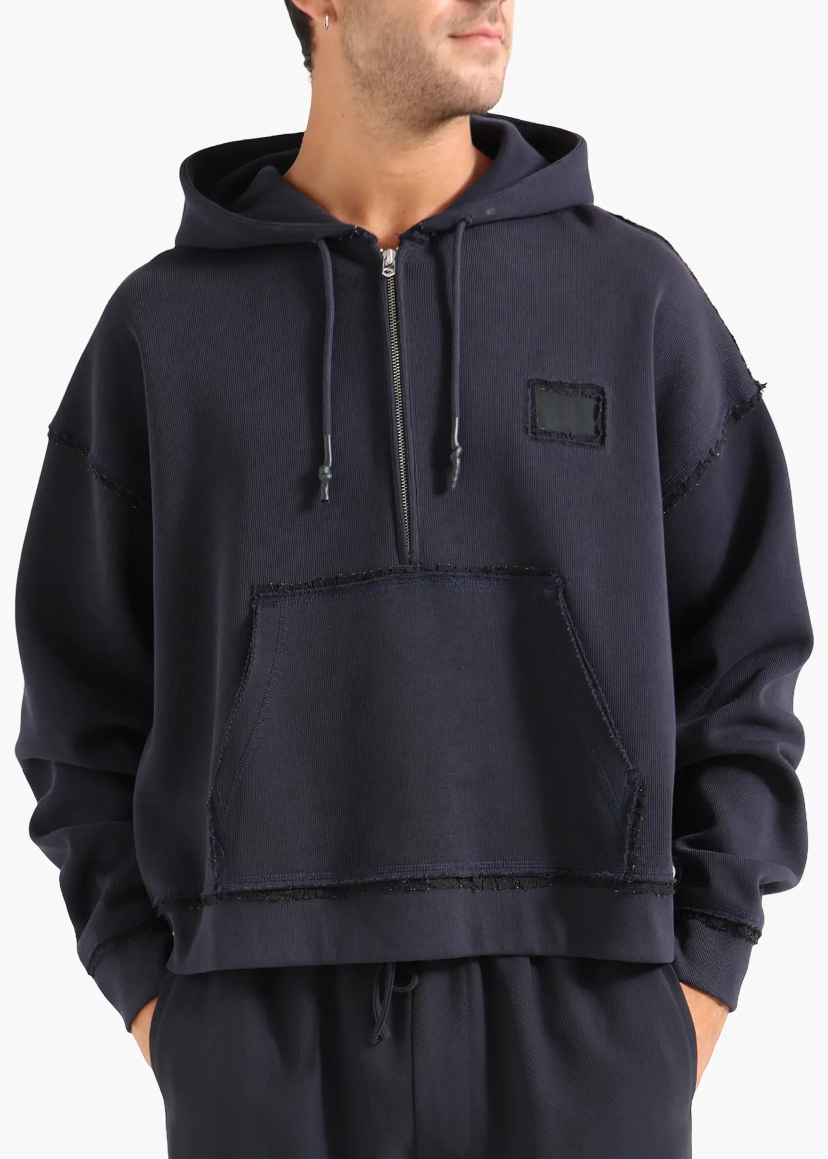 NEW AMSTERDAM SURF ASSOCIATION NEW AMSTERDAM HALF ZIP HOODIE