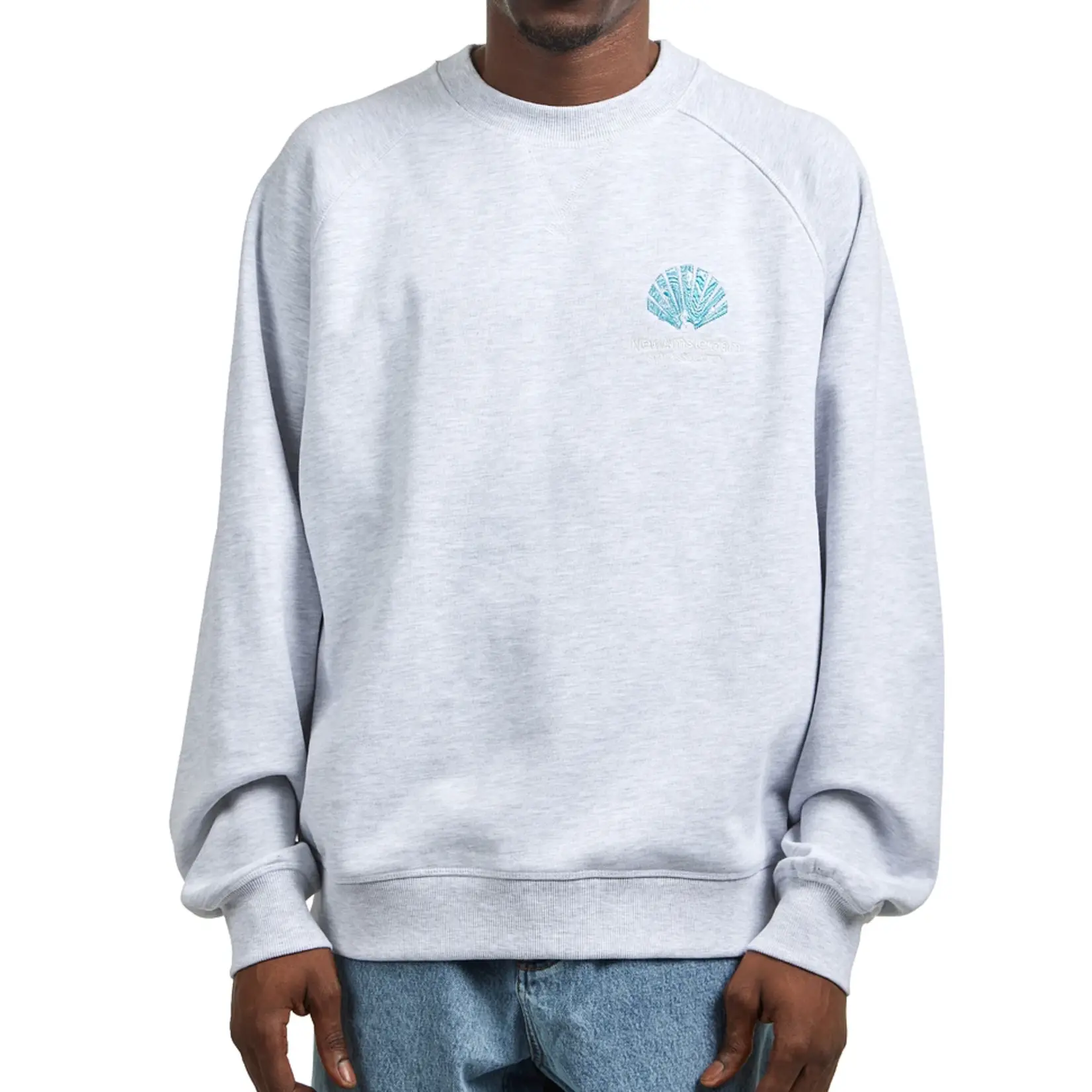 NEW AMSTERDAM SURF ASSOCIATION NEW AMSTERDAM SEA GLOW CREWNECK