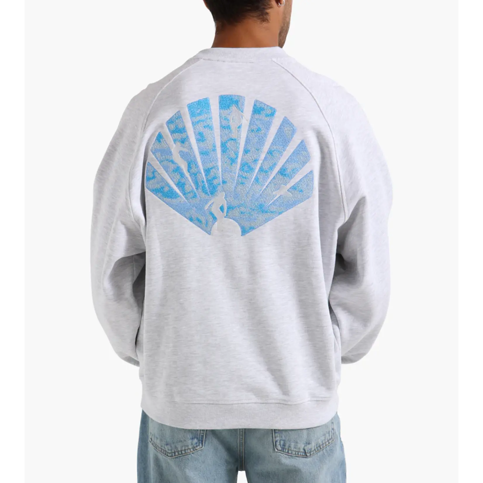 NEW AMSTERDAM SURF ASSOCIATION NEW AMSTERDAM SURF ASSOCIATION SEA GLOW CREWNECK