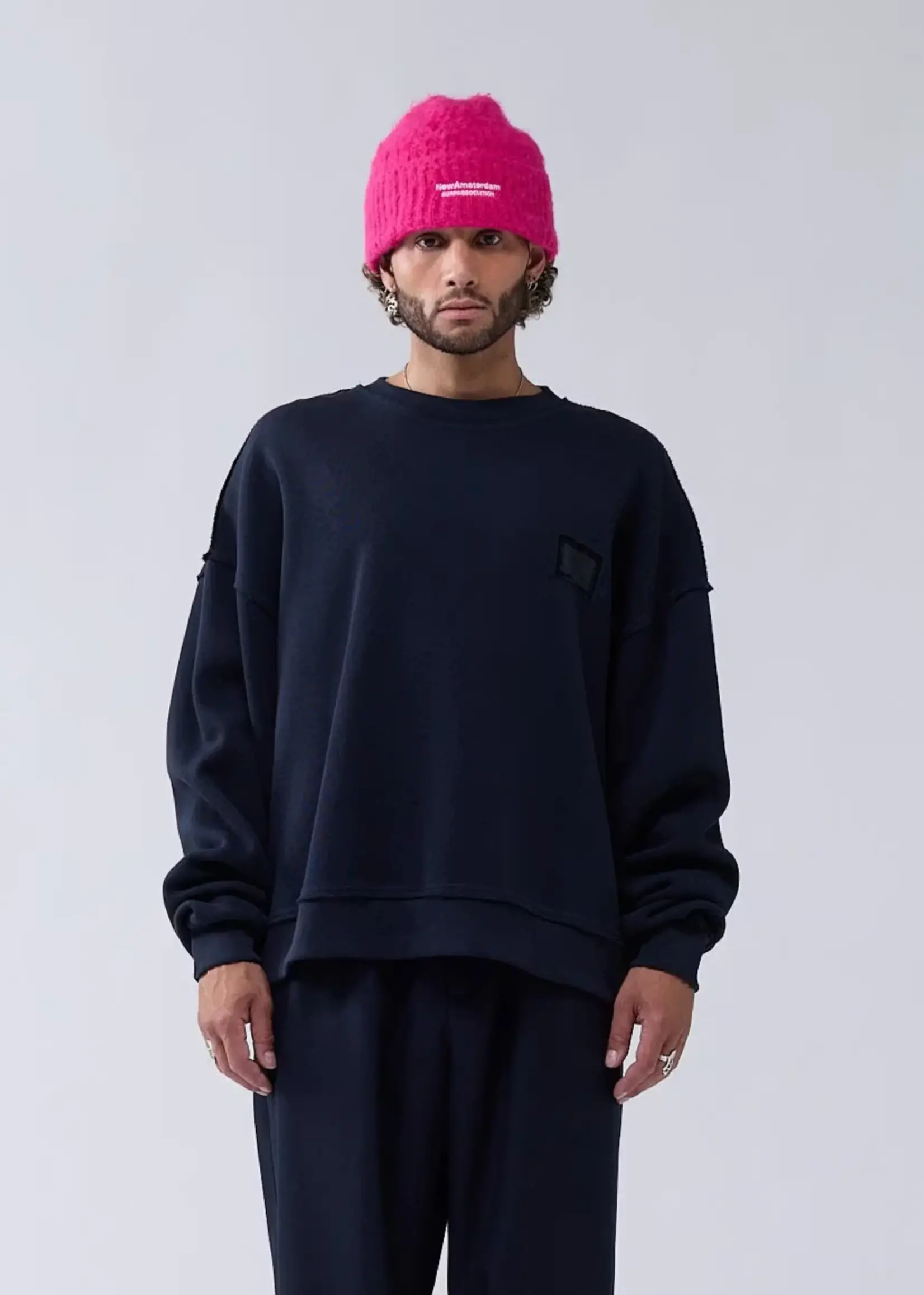NEW AMSTERDAM SURF ASSOCIATION NEW AMSTERDAM LACE CREWNECK