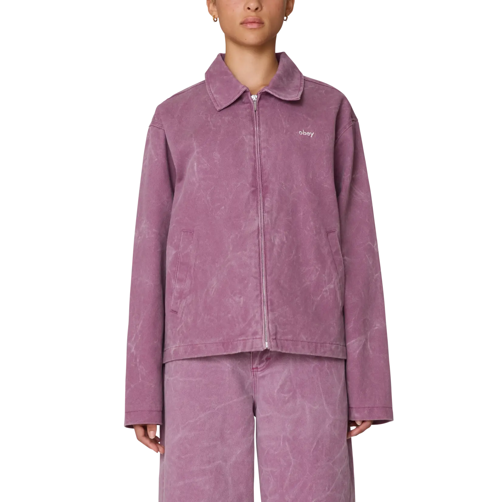 OBEY W OBEY DONOVAN ZIP JACKET