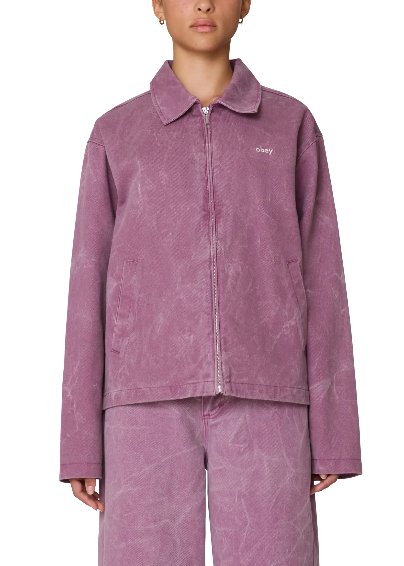 OBEY W OBEY DONOVAN ZIP JACKET