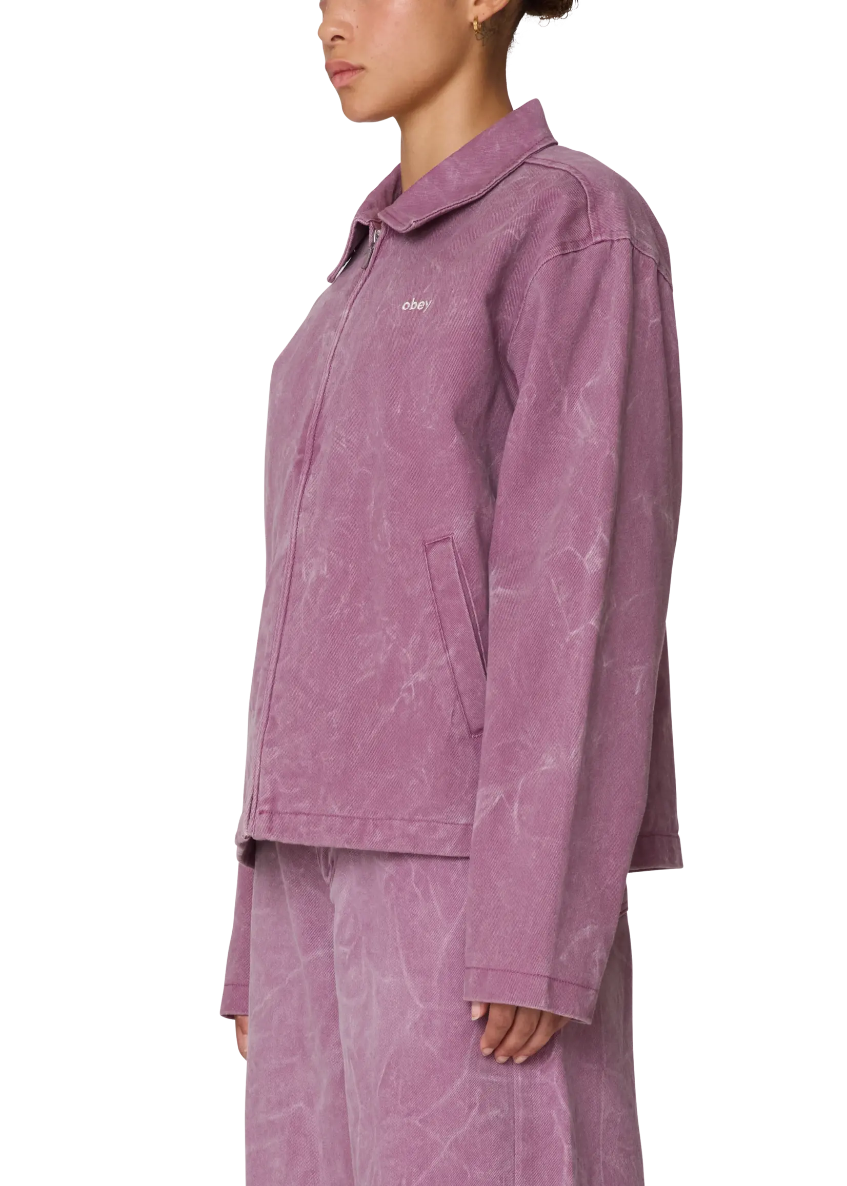 OBEY W OBEY DONOVAN ZIP JACKET
