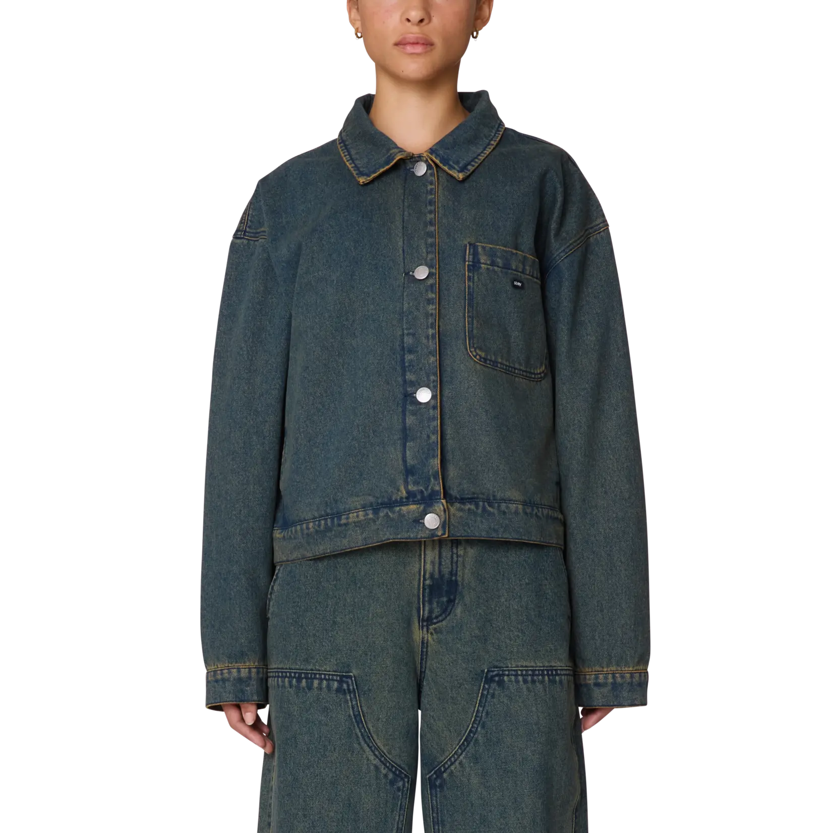 OBEY OBEY WOMEN INES DENIM JACKET