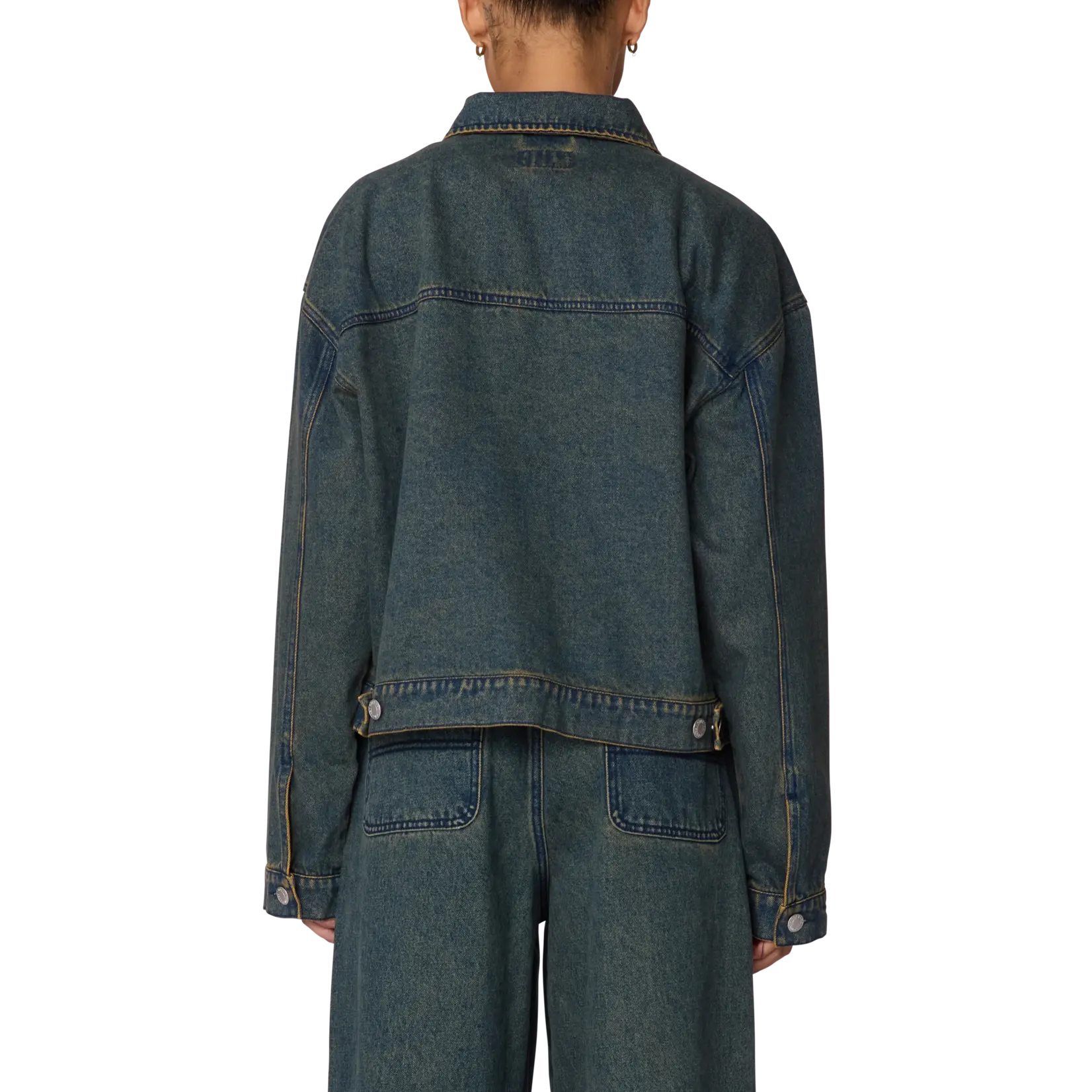 OBEY W OBEY INES DENIM JACKET