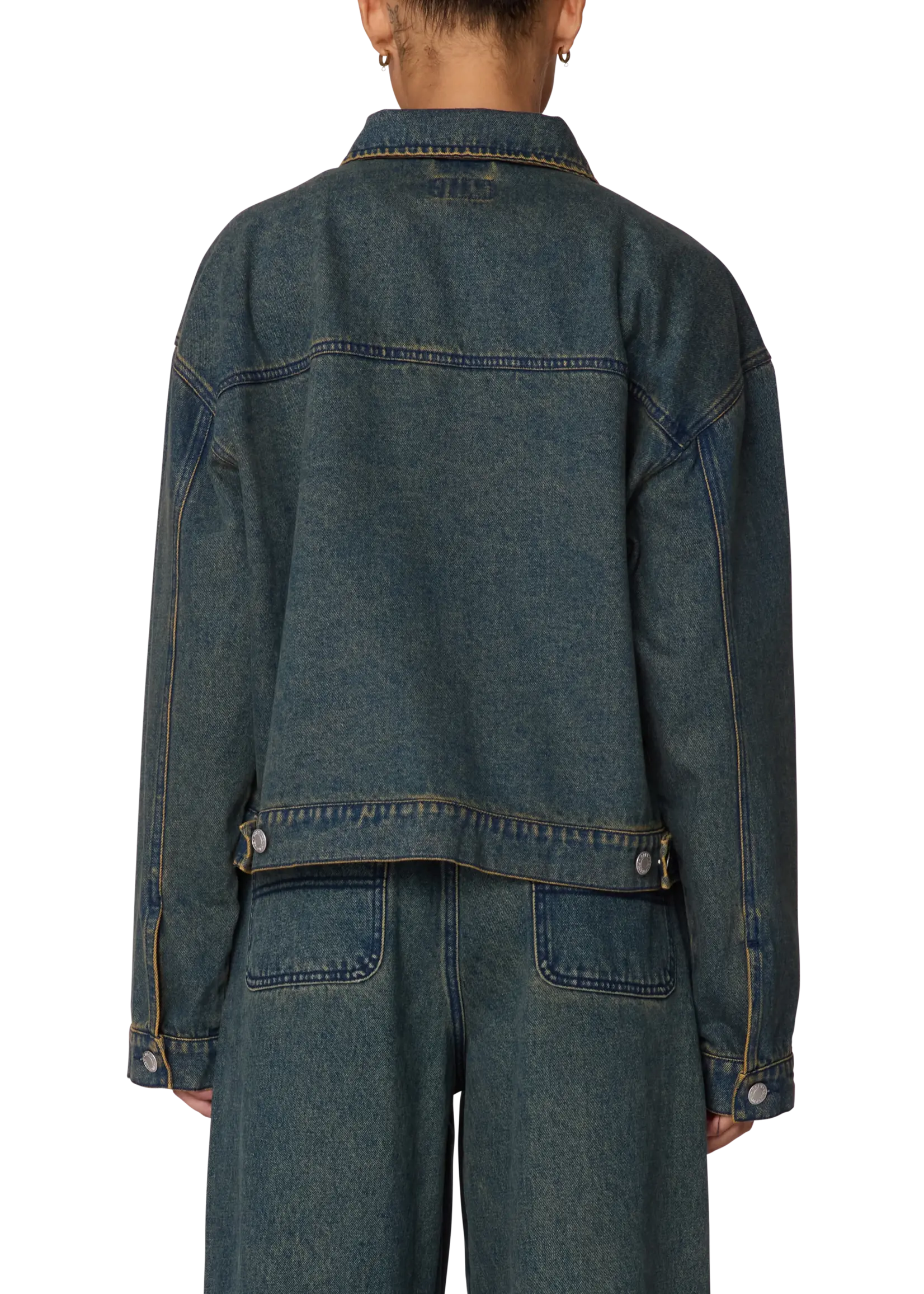 OBEY W OBEY INES DENIM JACKET